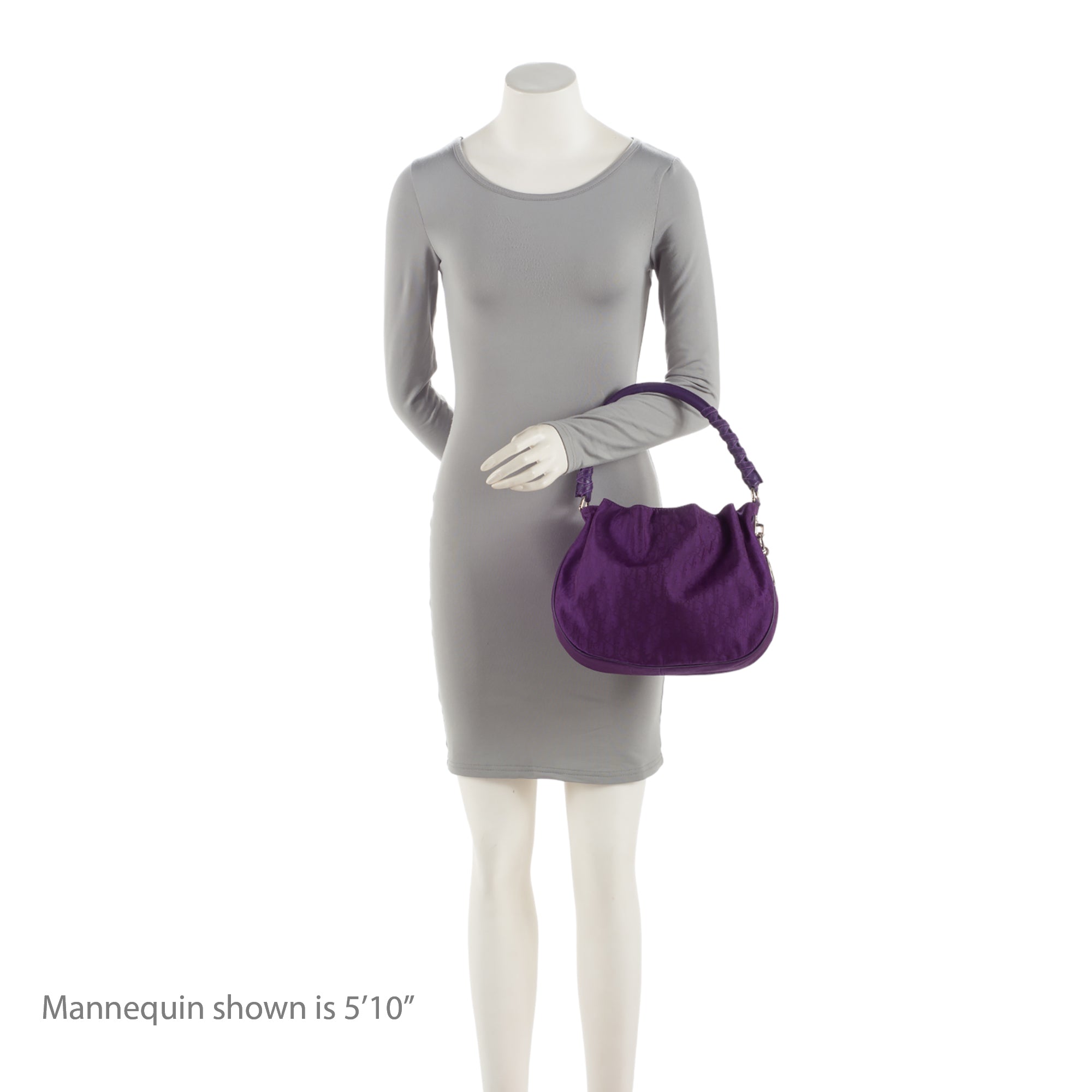 Dior Diorissimo Nylon Lovely Medium Hobo (SHF-3eESD8)