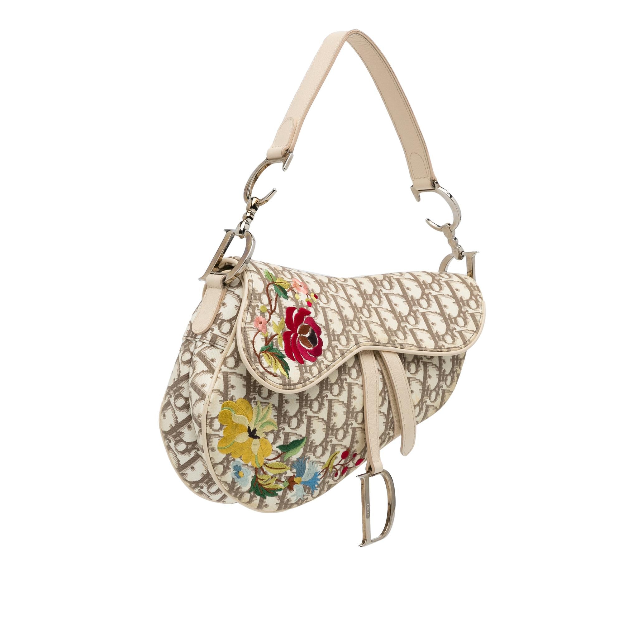 Dior Diorissimo Romantique Saddle Bag (SHG-AojyLC)