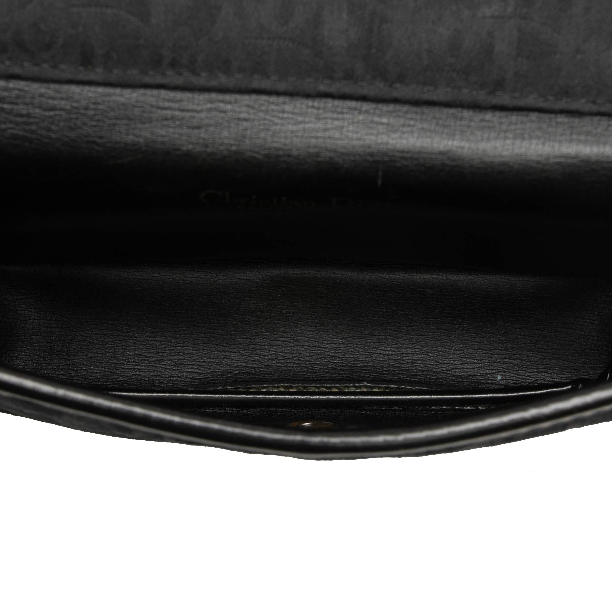 Dior Diorissimo Trotter Canvas Flap Crossbody