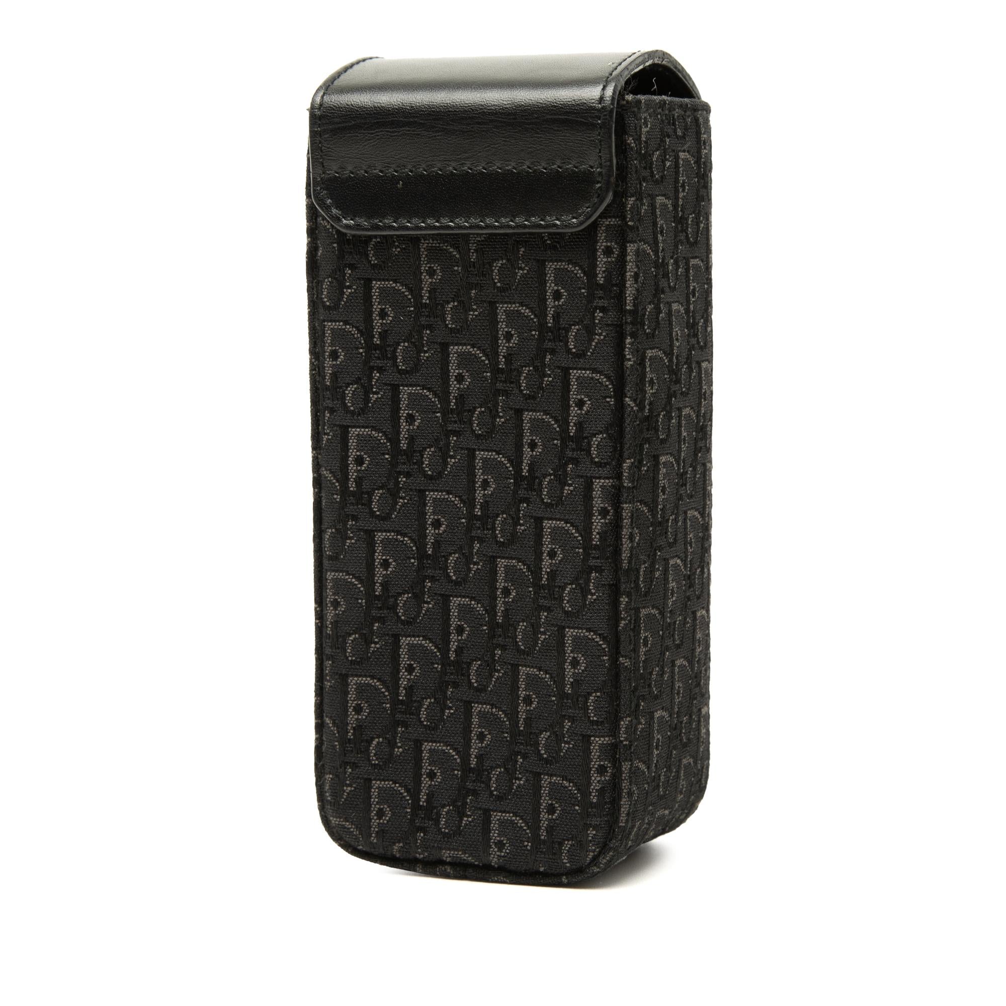 Dior Diorissimo Trotter Canvas Phone Pouch