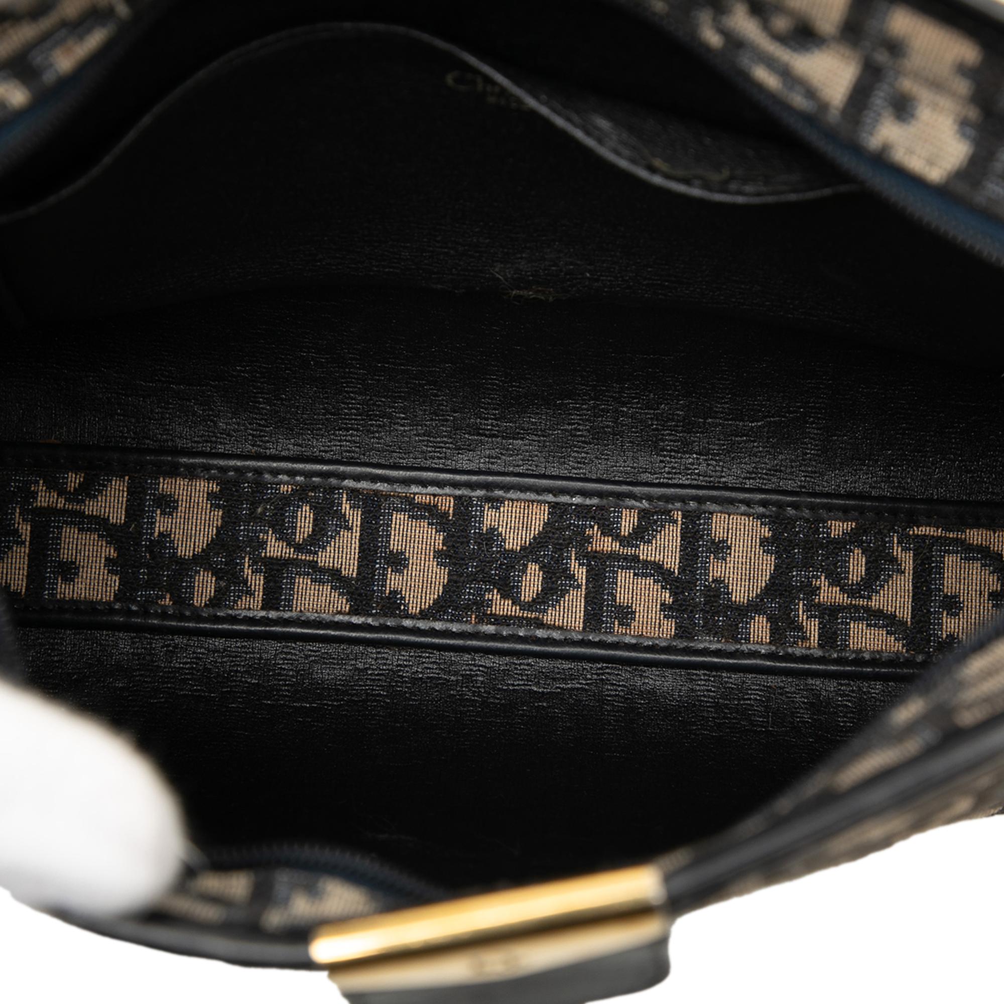 Dior Diorissimo Trotter Canvas Shoulder Bag