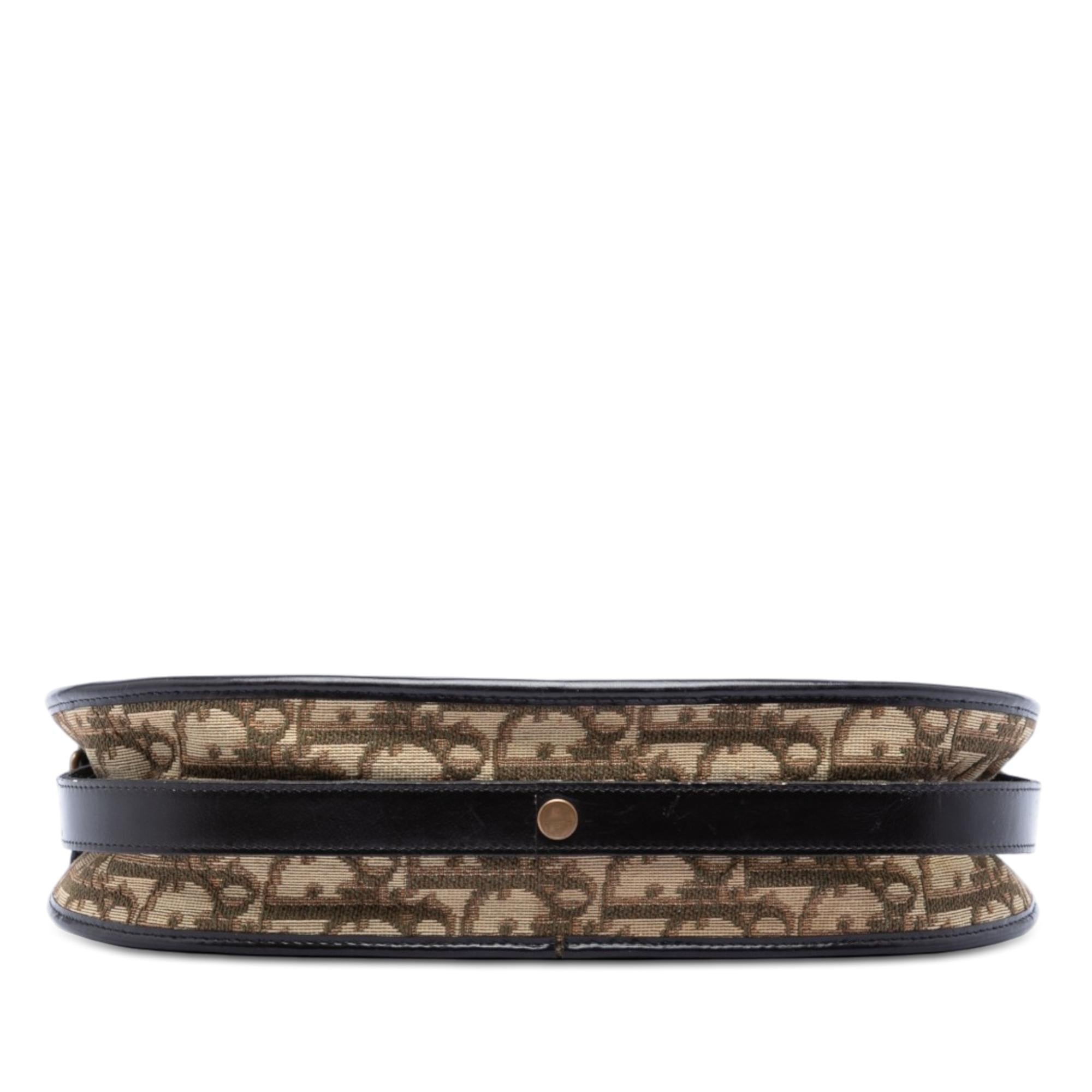 Dior Diorissimo Trotter Canvas Shoulder Bag