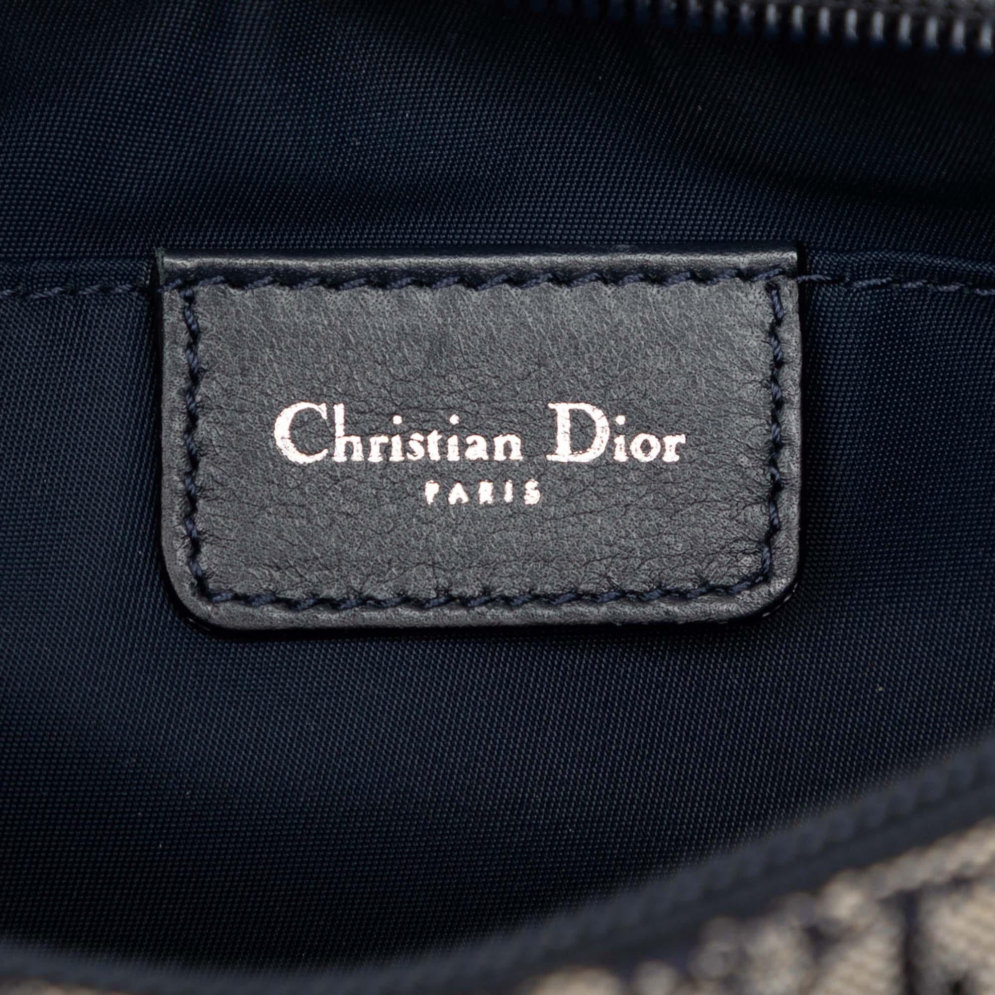 Dior Diorissimo Trotter Canvas Shoulder Bag