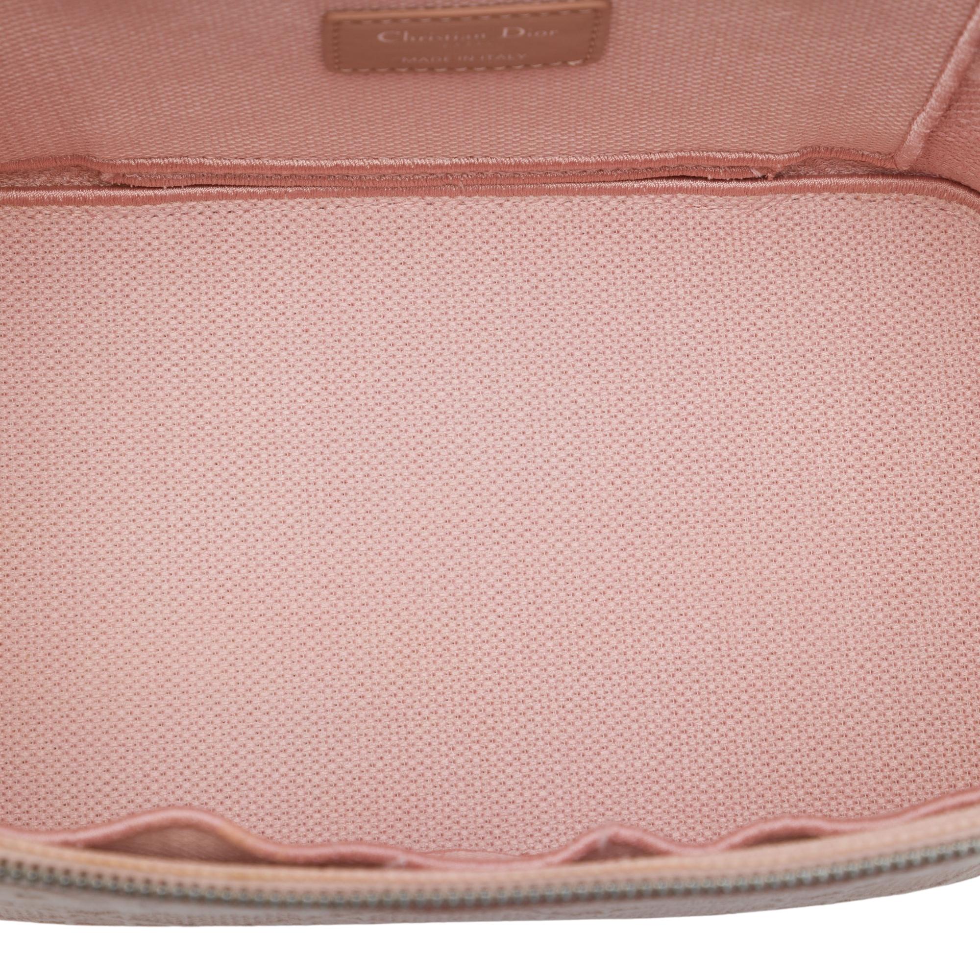 Dior Diortravel Canvas Cannage D Lite Vanity Case