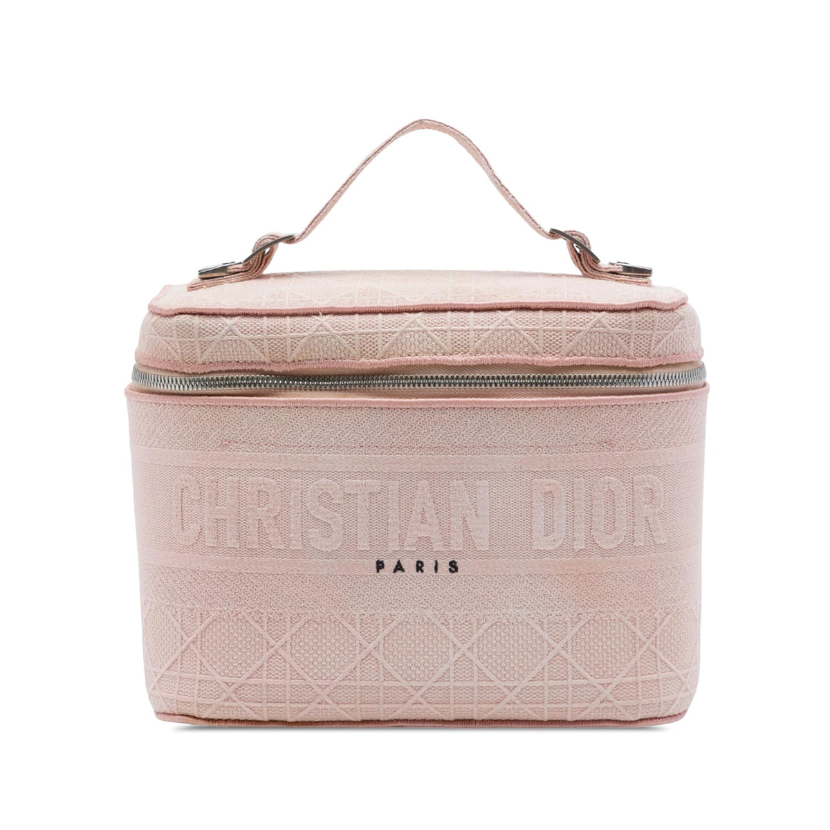 Dior Diortravel Canvas Cannage D Lite Vanity Case