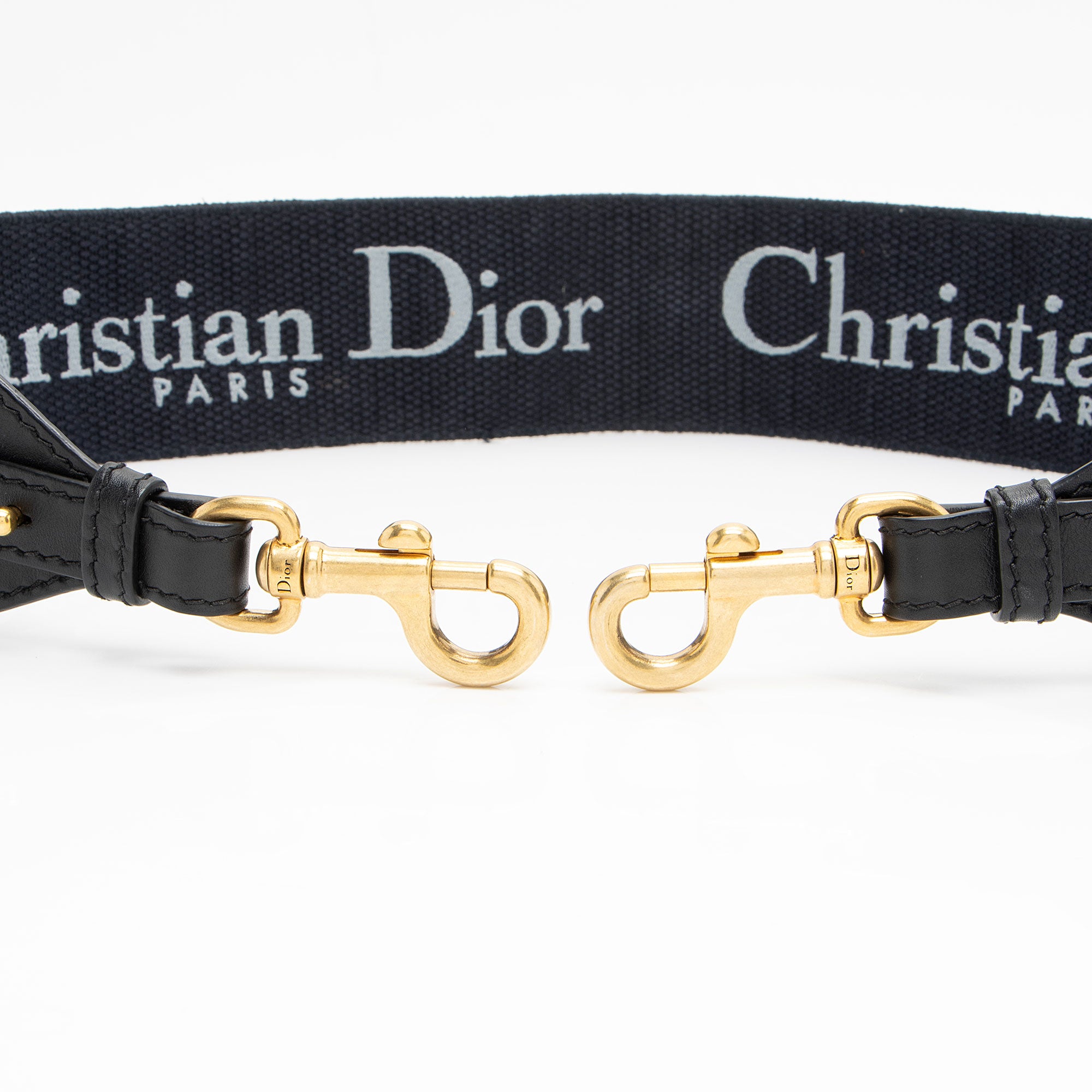 Dior Embroidered Oblique Shoulder Strap