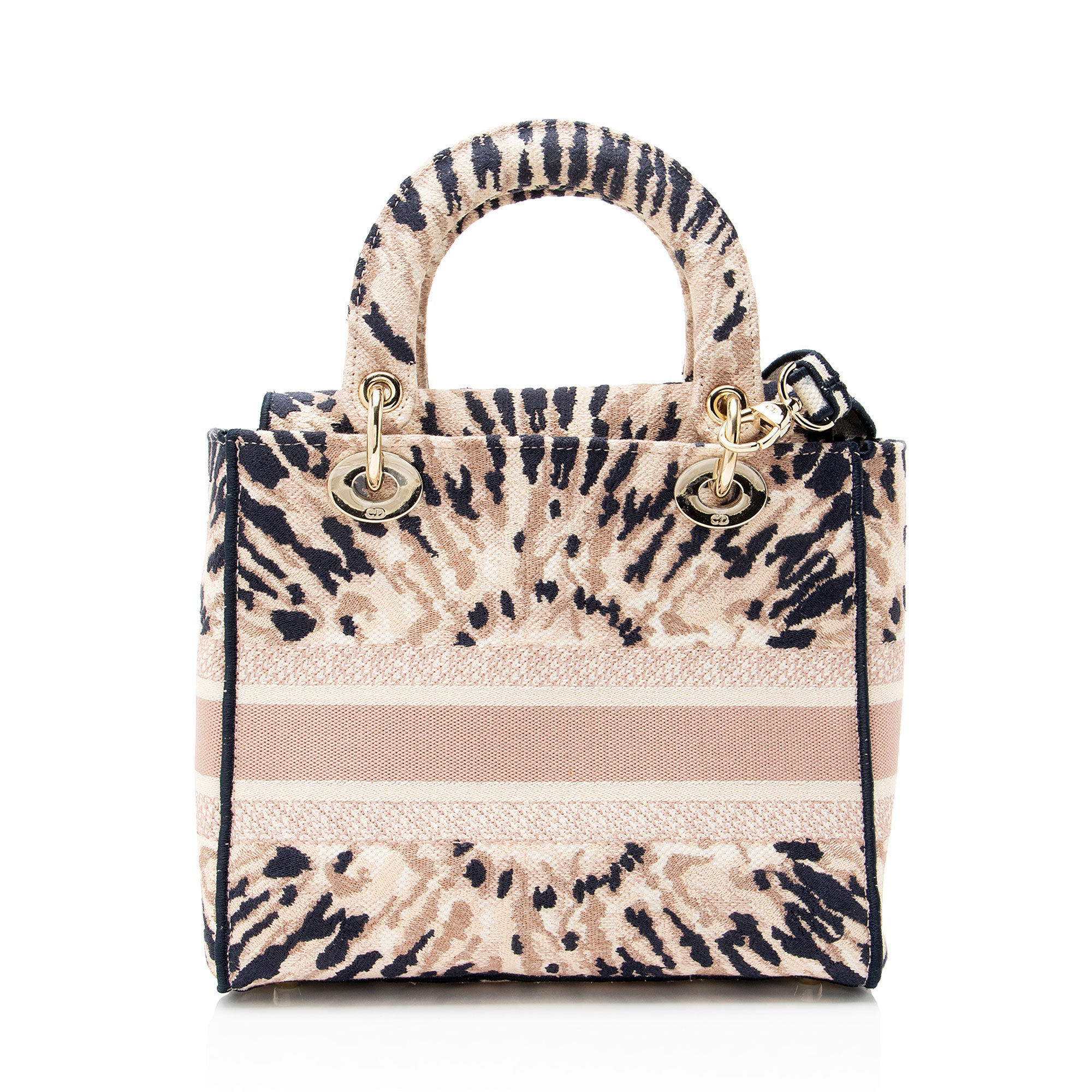 Dior Embroidered Tie-Dye Lady D-Lite Medium Tote