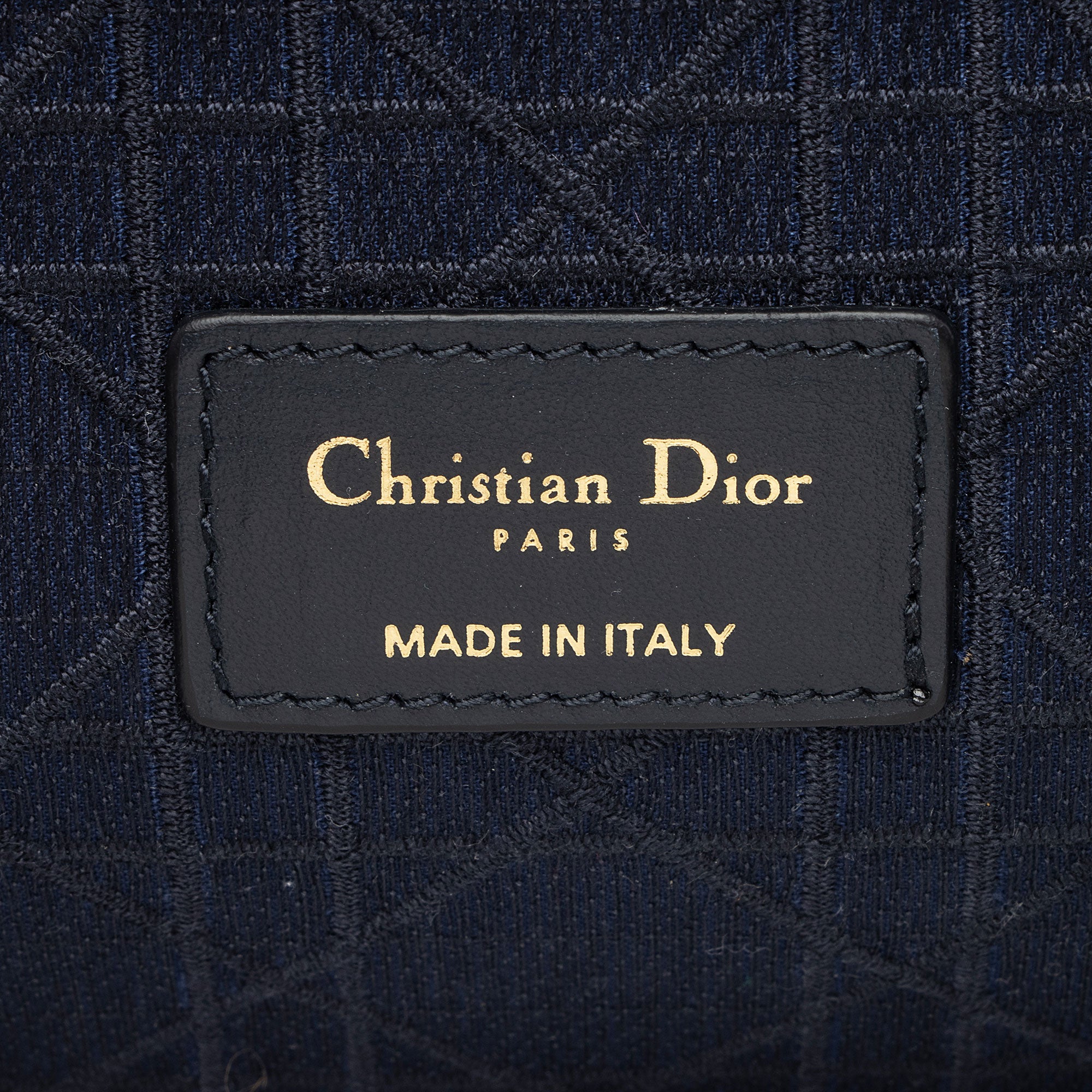 Dior Velvet Cannage Caro Medium Shoulder Bag