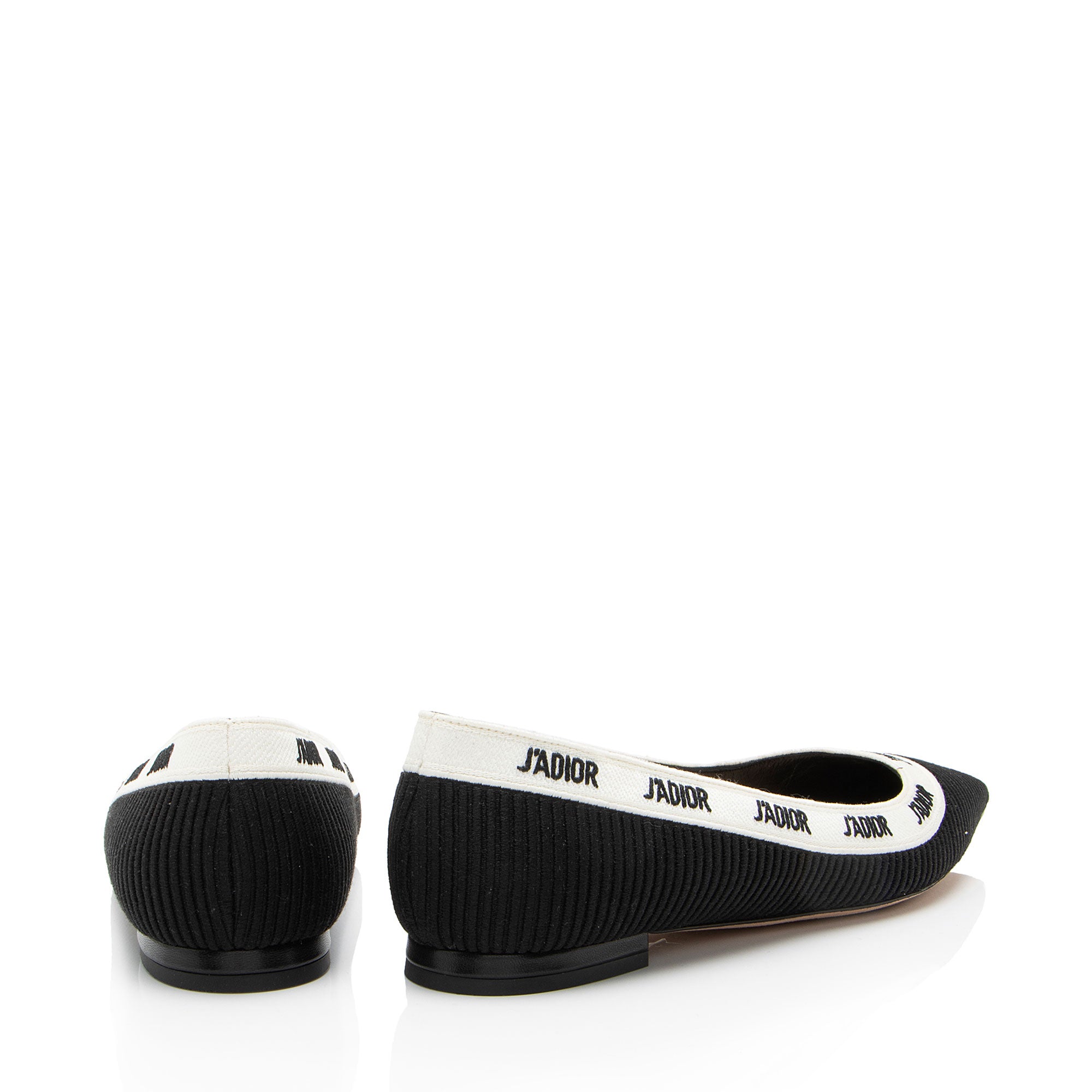 Dior Fabric J'adior Ballet Flats - Size 7 / 37