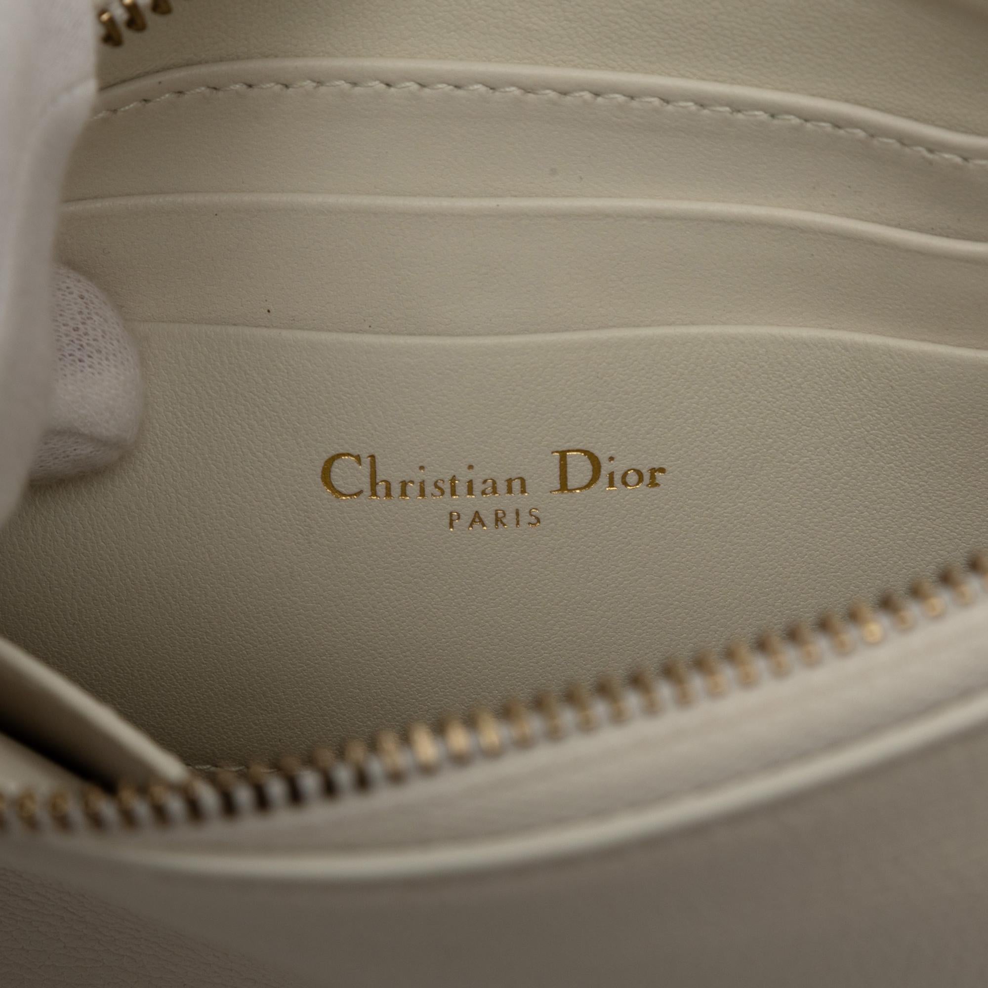 Dior Goatskin Saddle Rodeo Pouch