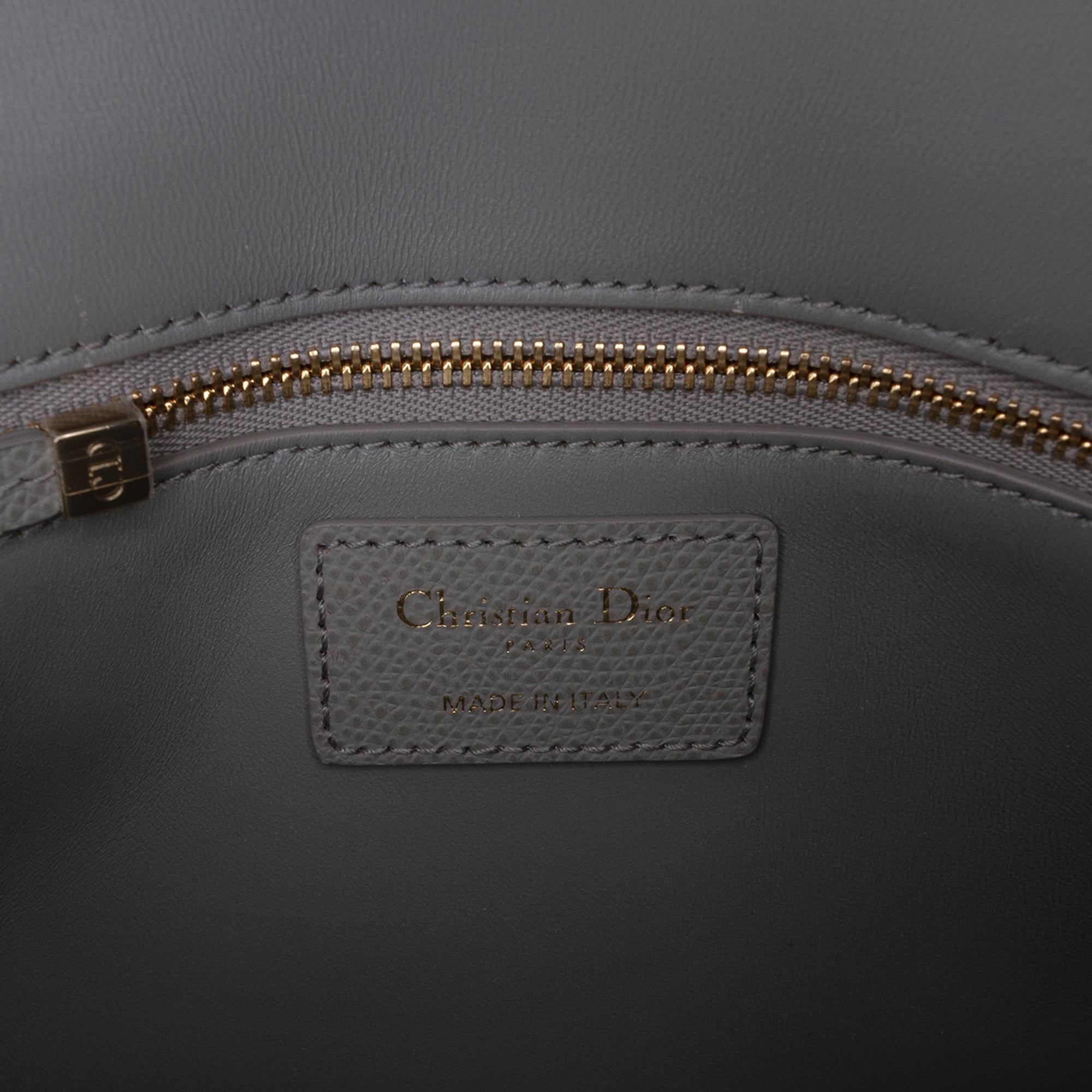 Dior Grained Calfskin 30 Montaigne Chain Flap
