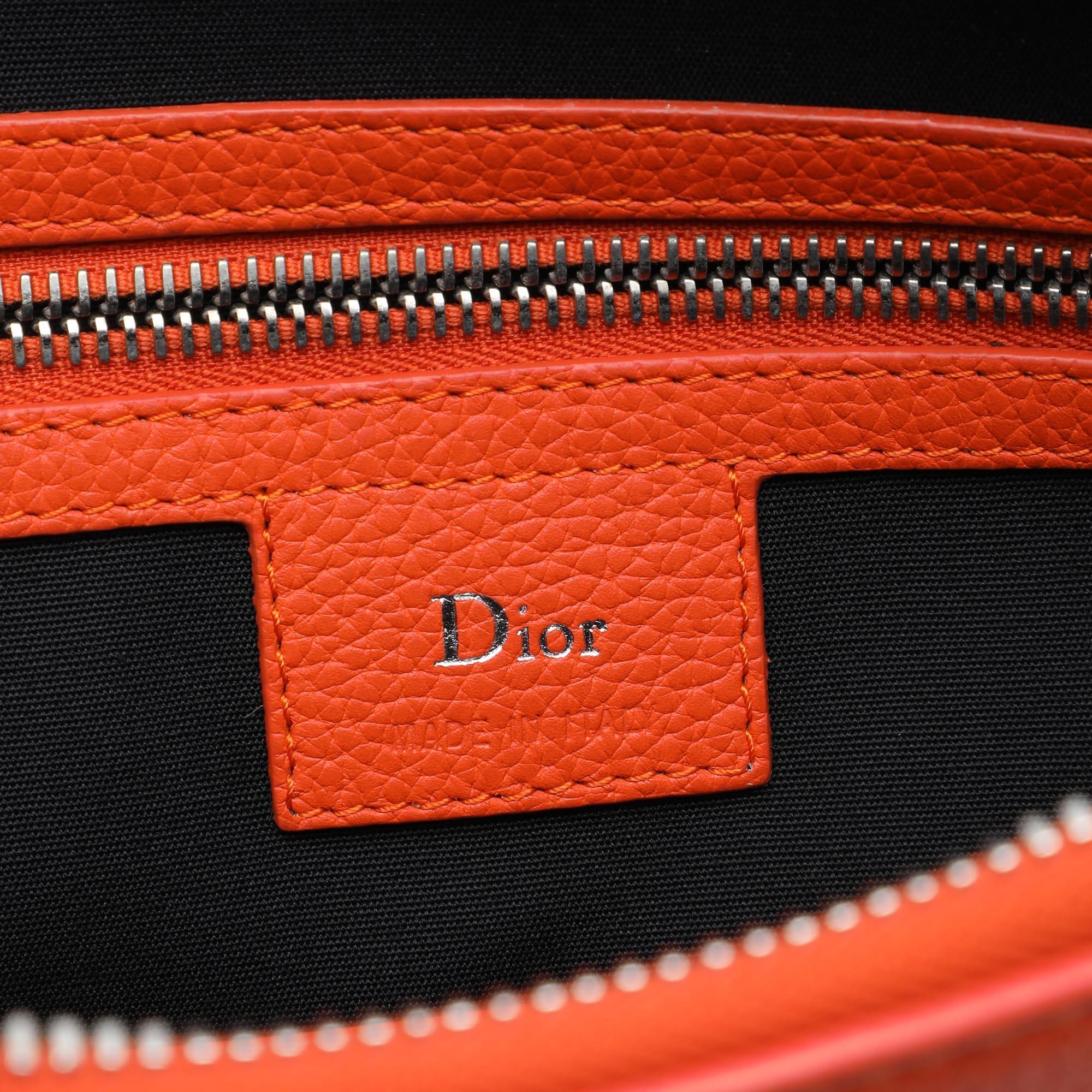 Dior Grained Calfskin Atelier Clutch