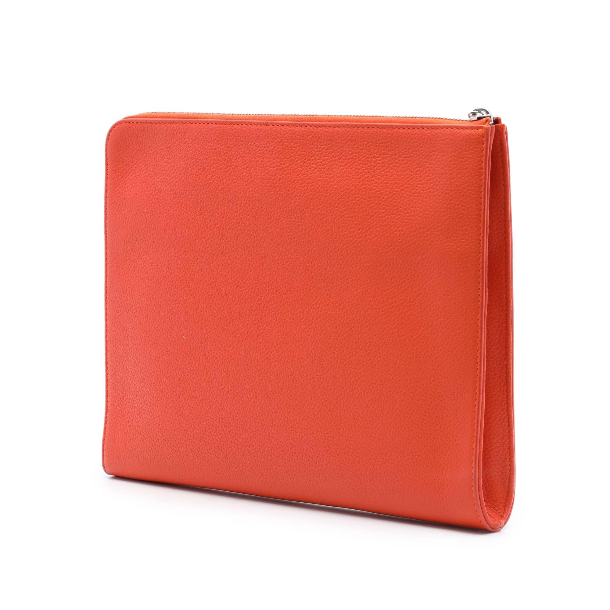 Dior Grained Calfskin Atelier Clutch