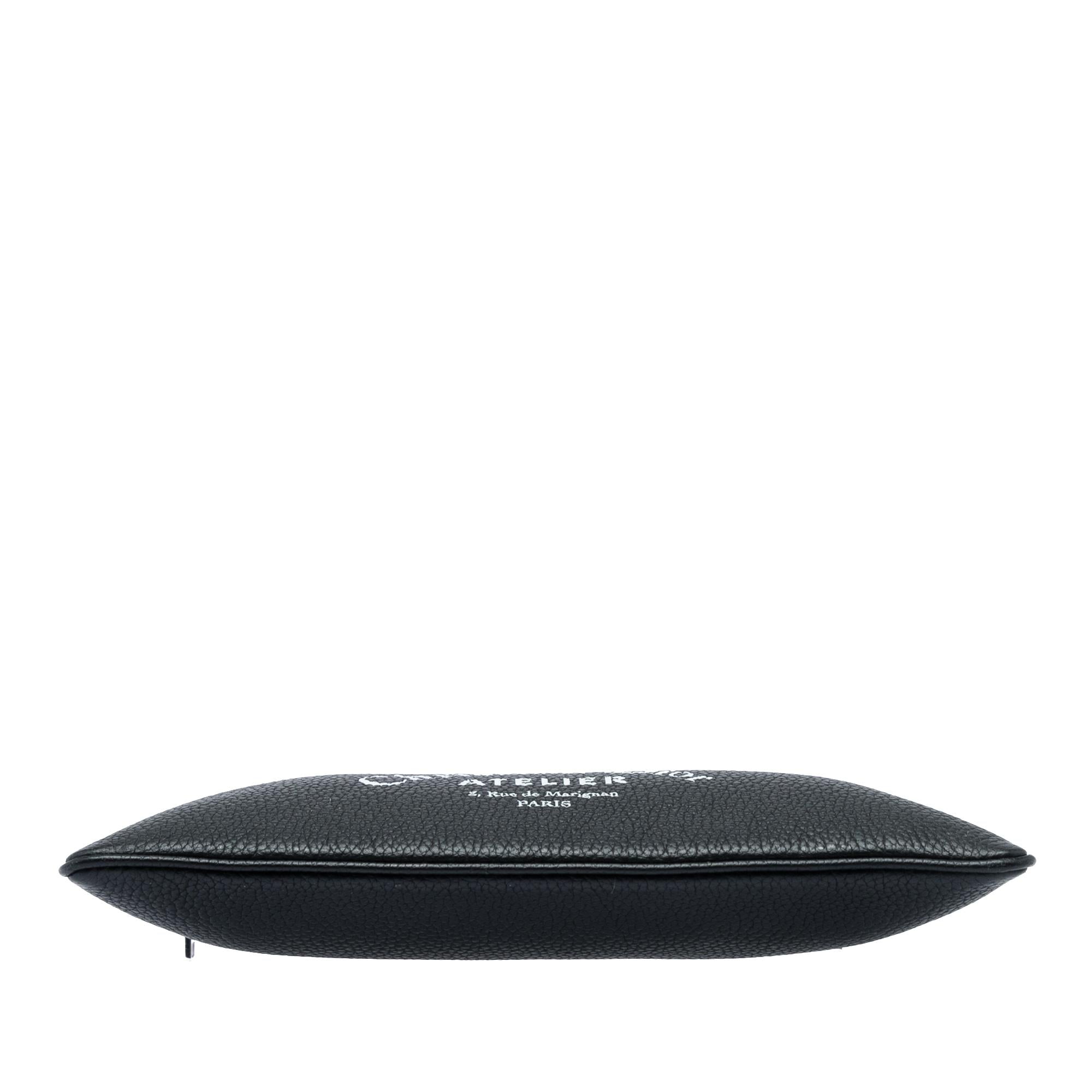 Dior Grained Calfskin Atelier Clutch