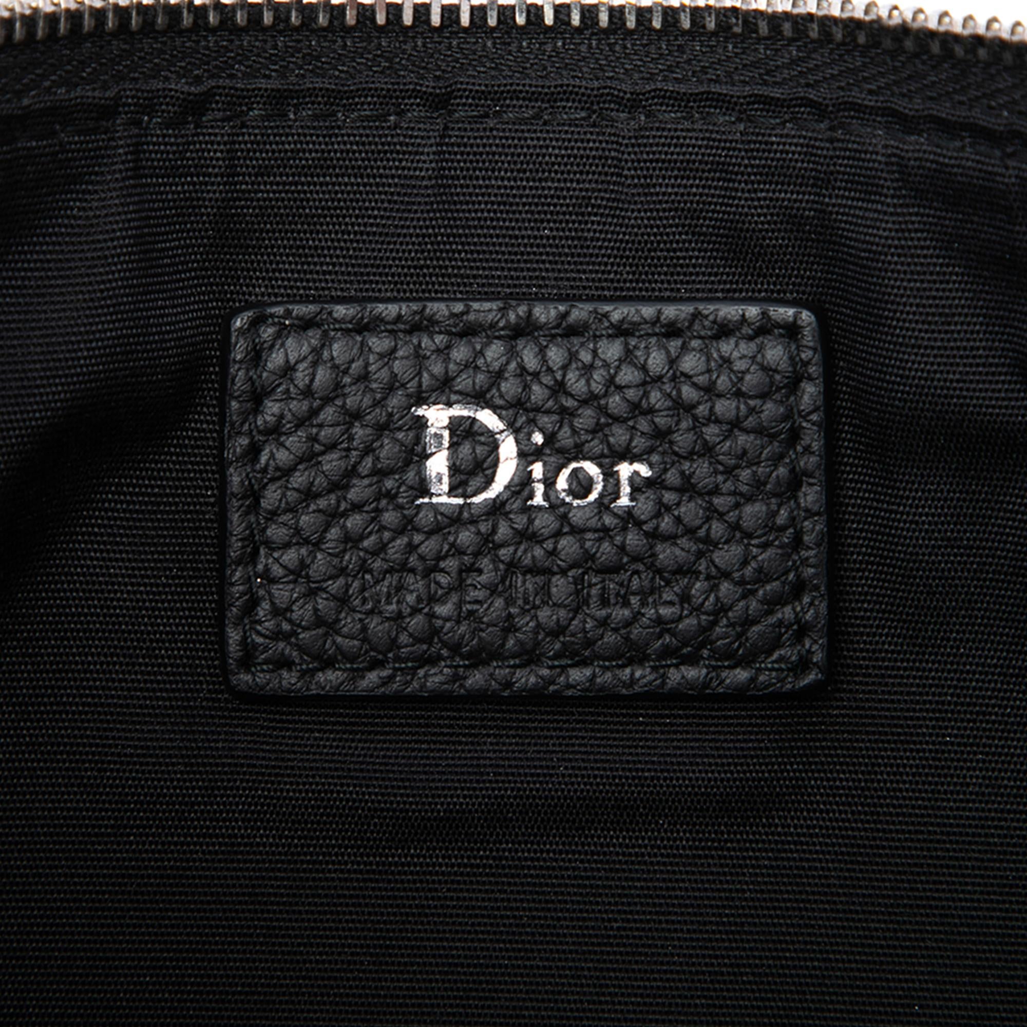 Dior Grained Calfskin Atelier Clutch