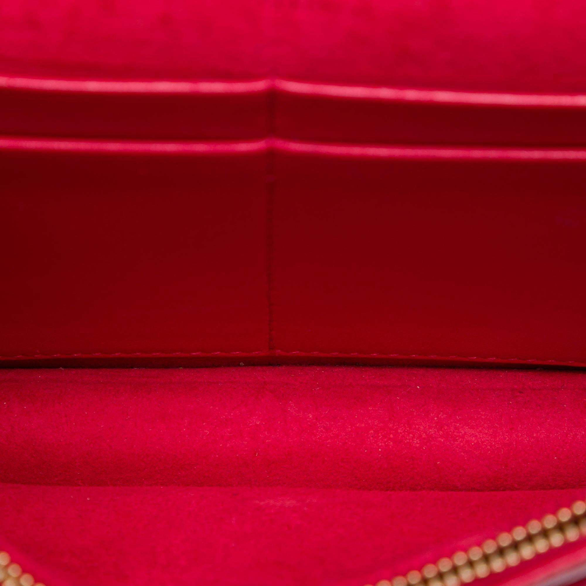 Dior Grained Calfskin Diorama Wallet on Chain
