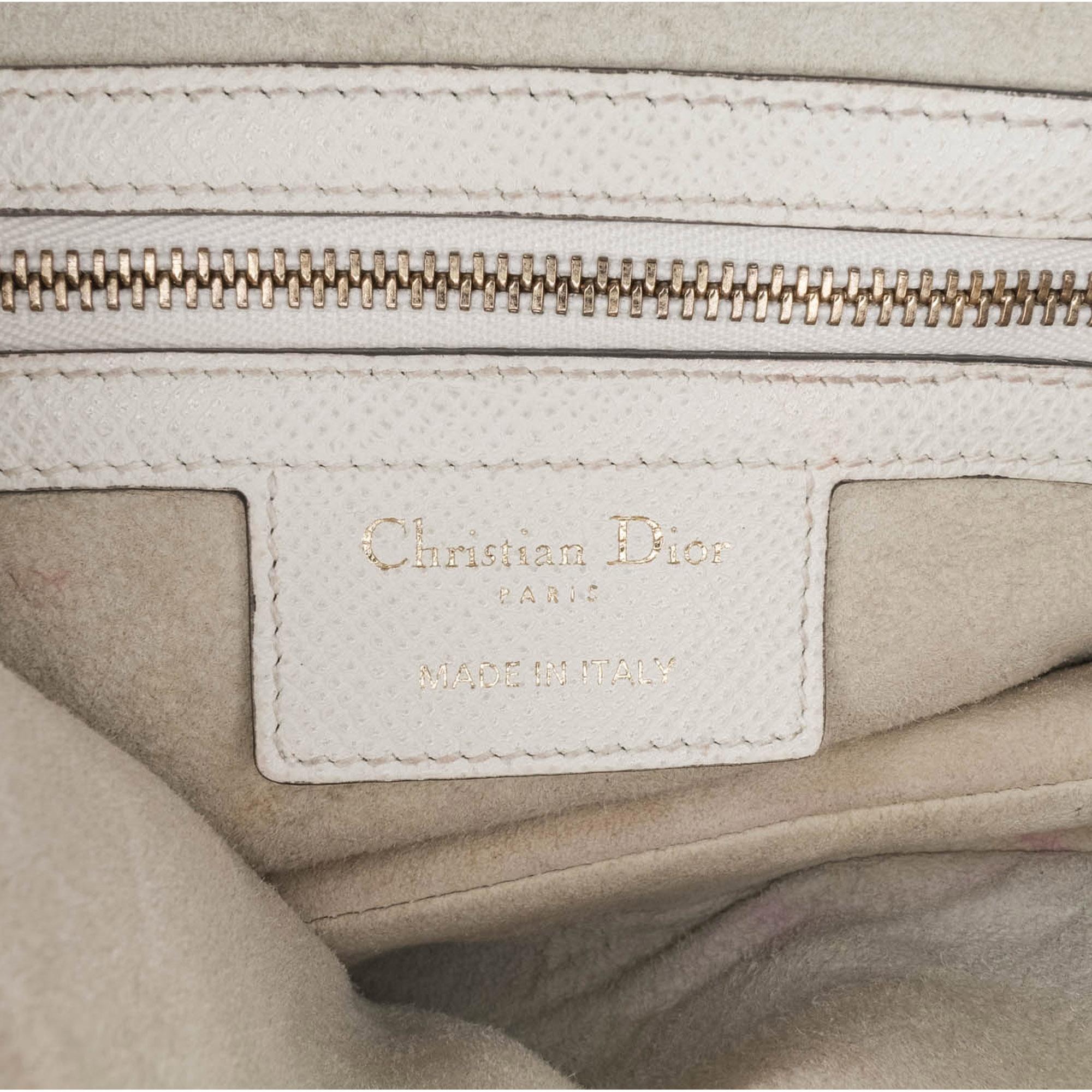 Dior Grained Calfskin Saddle Bag