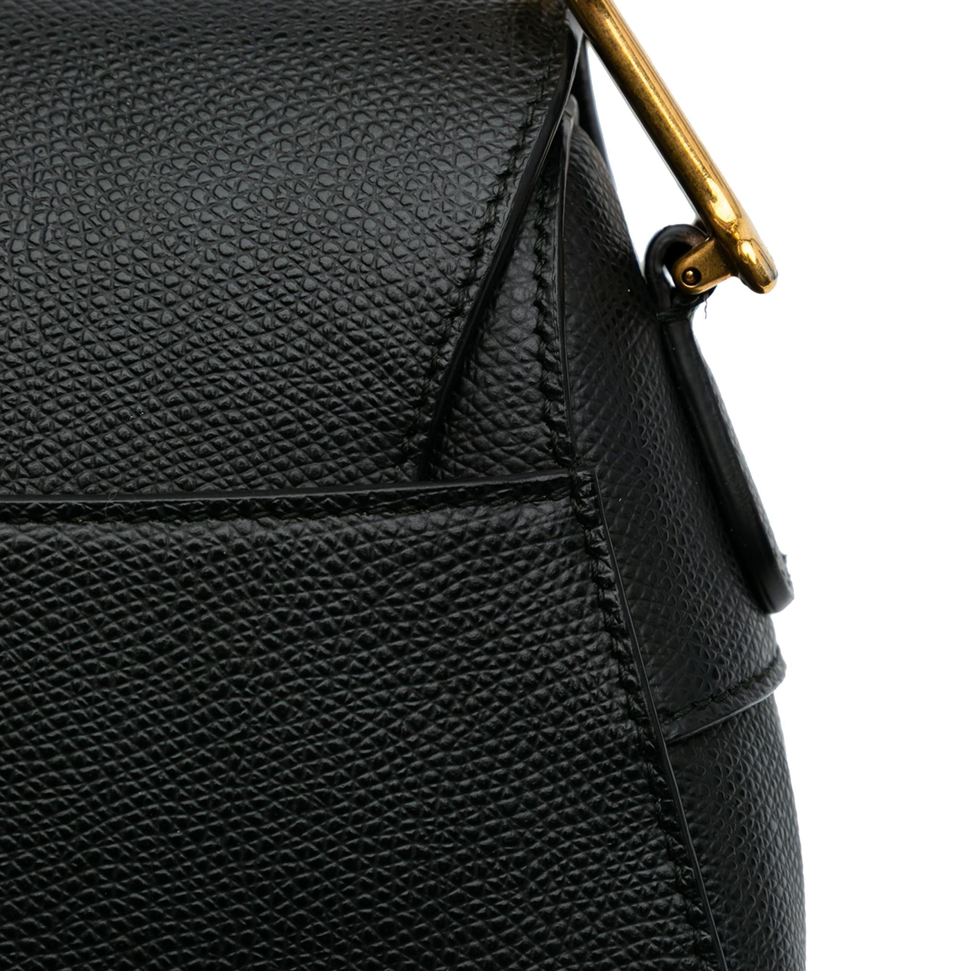 Dior Grained Calfskin Saddle Bag