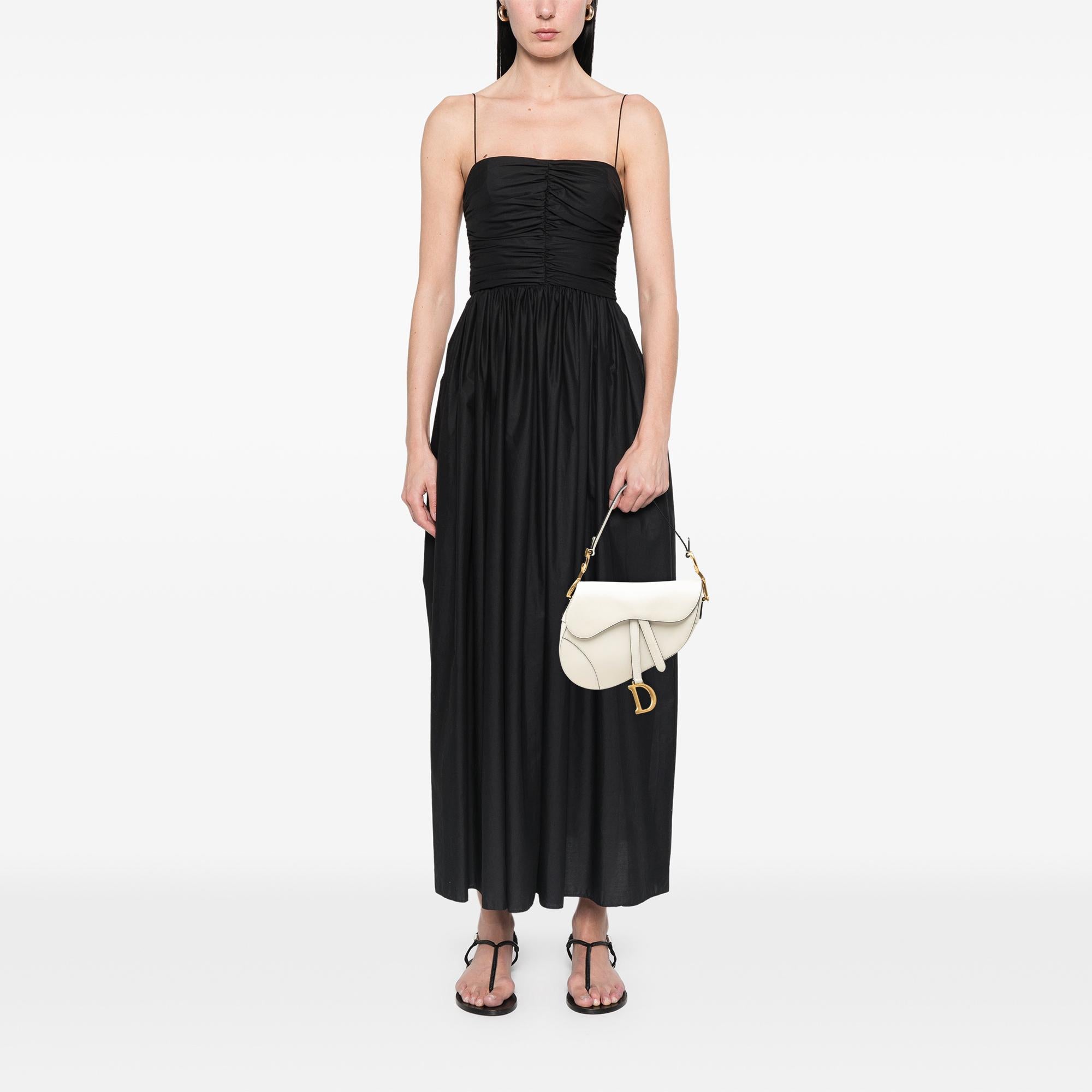 Dior Grained Calfskin Saddle Bag