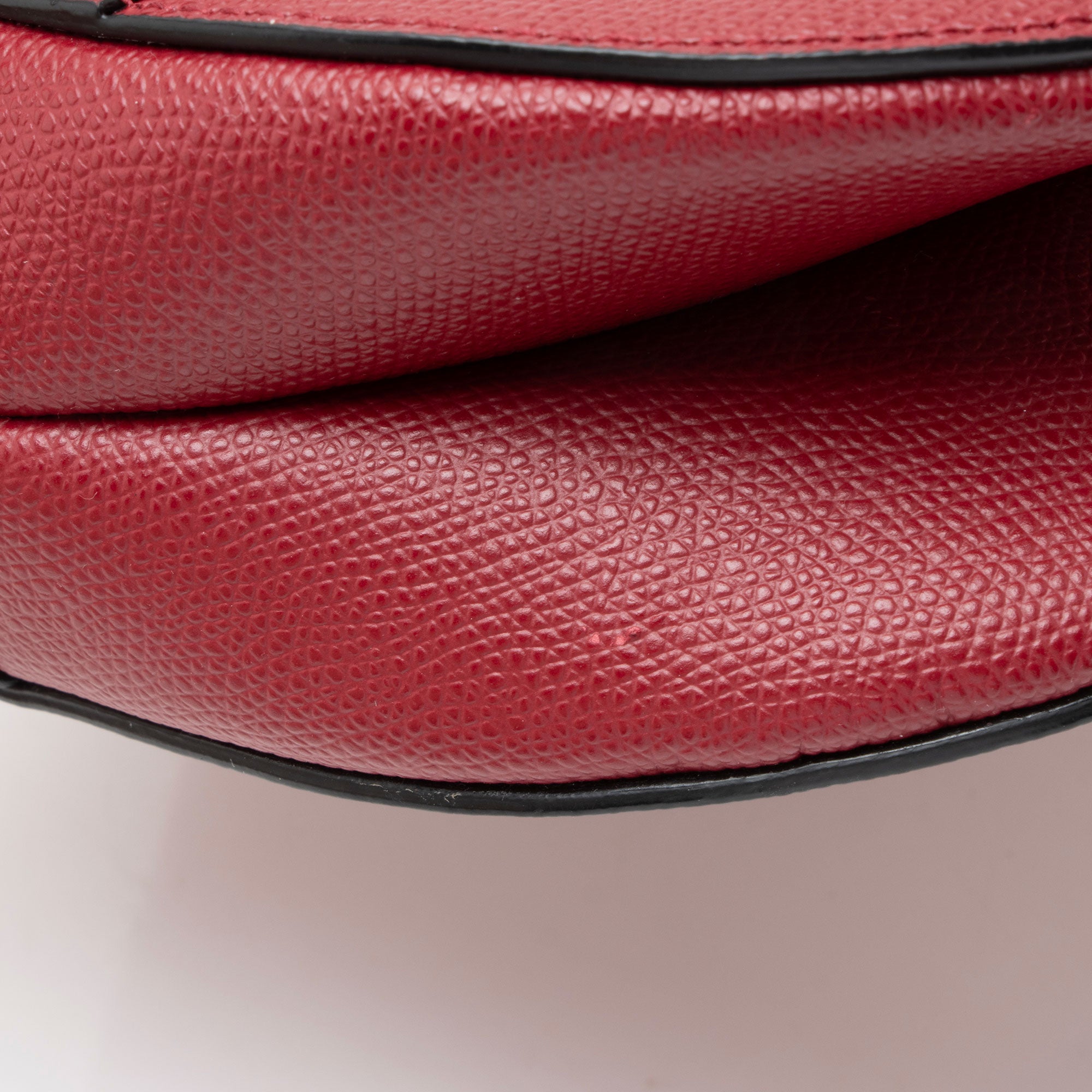 Dior Grained Calfskin Saddle Bag