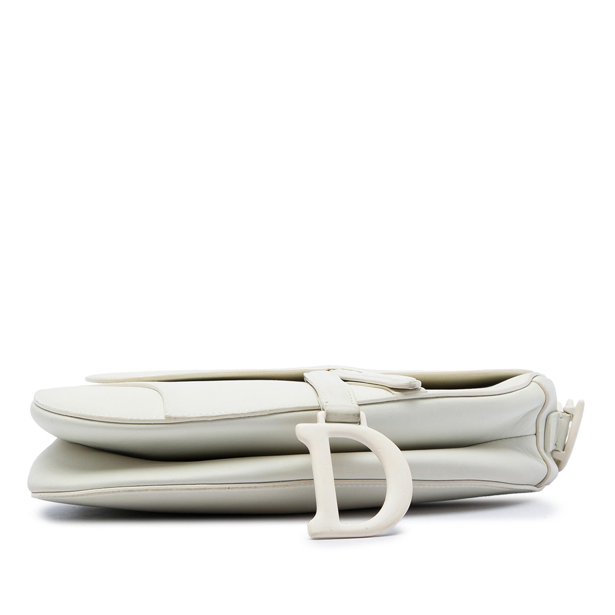 Dior Grained Calfskin Saddle Bag