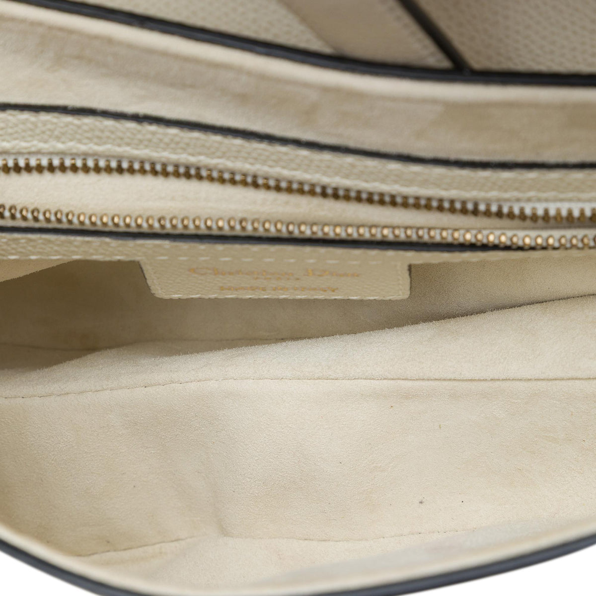 Dior Grained Calfskin Saddle Bag