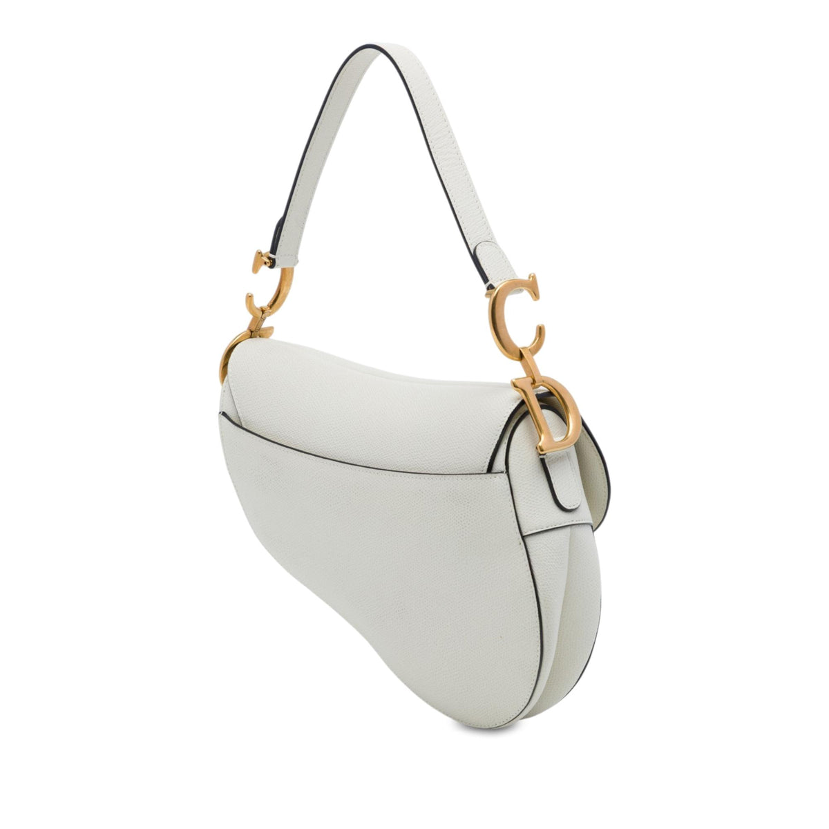 Dior Grained Calfskin Saddle Bag