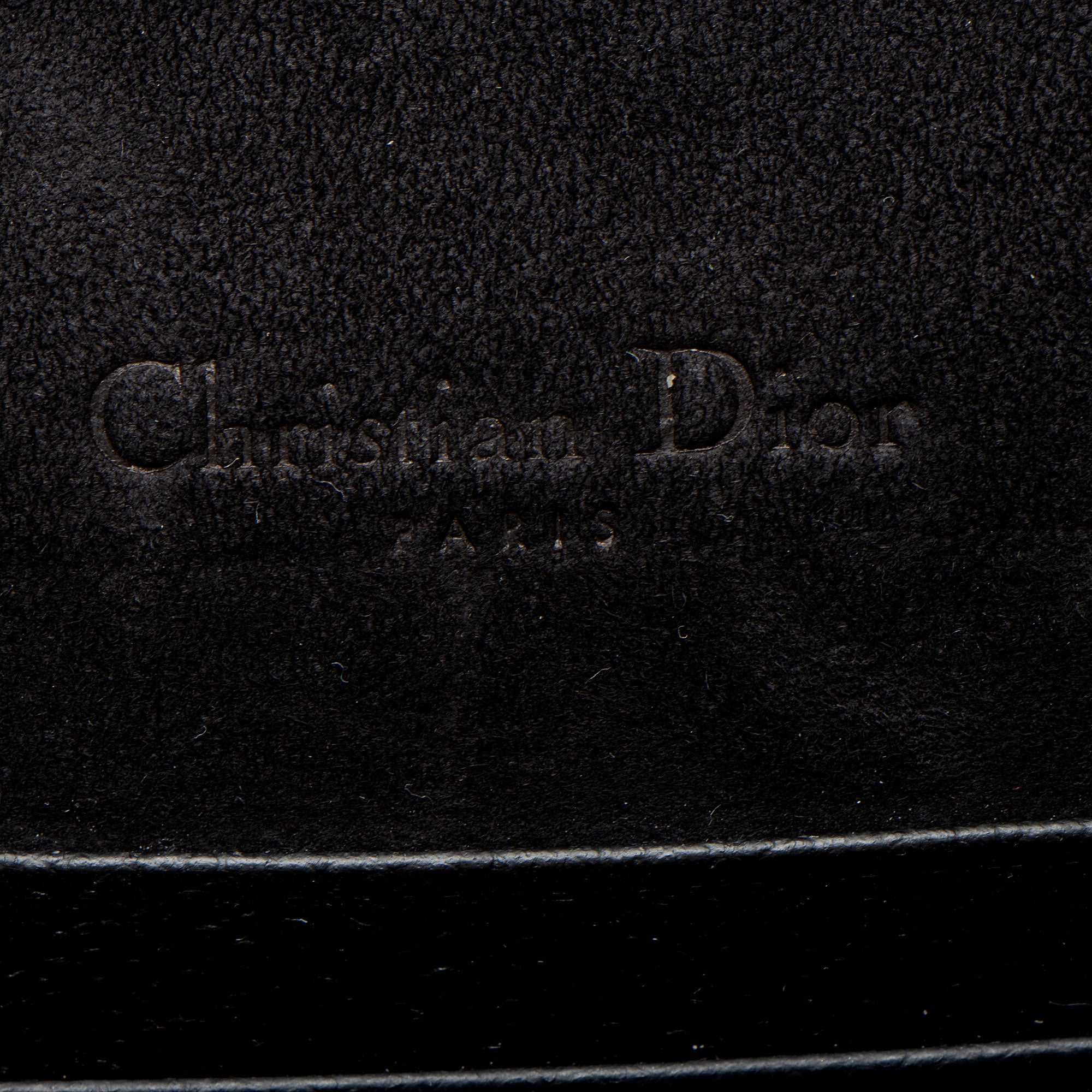 Dior Grained Calfskin Saddle Belt Bag