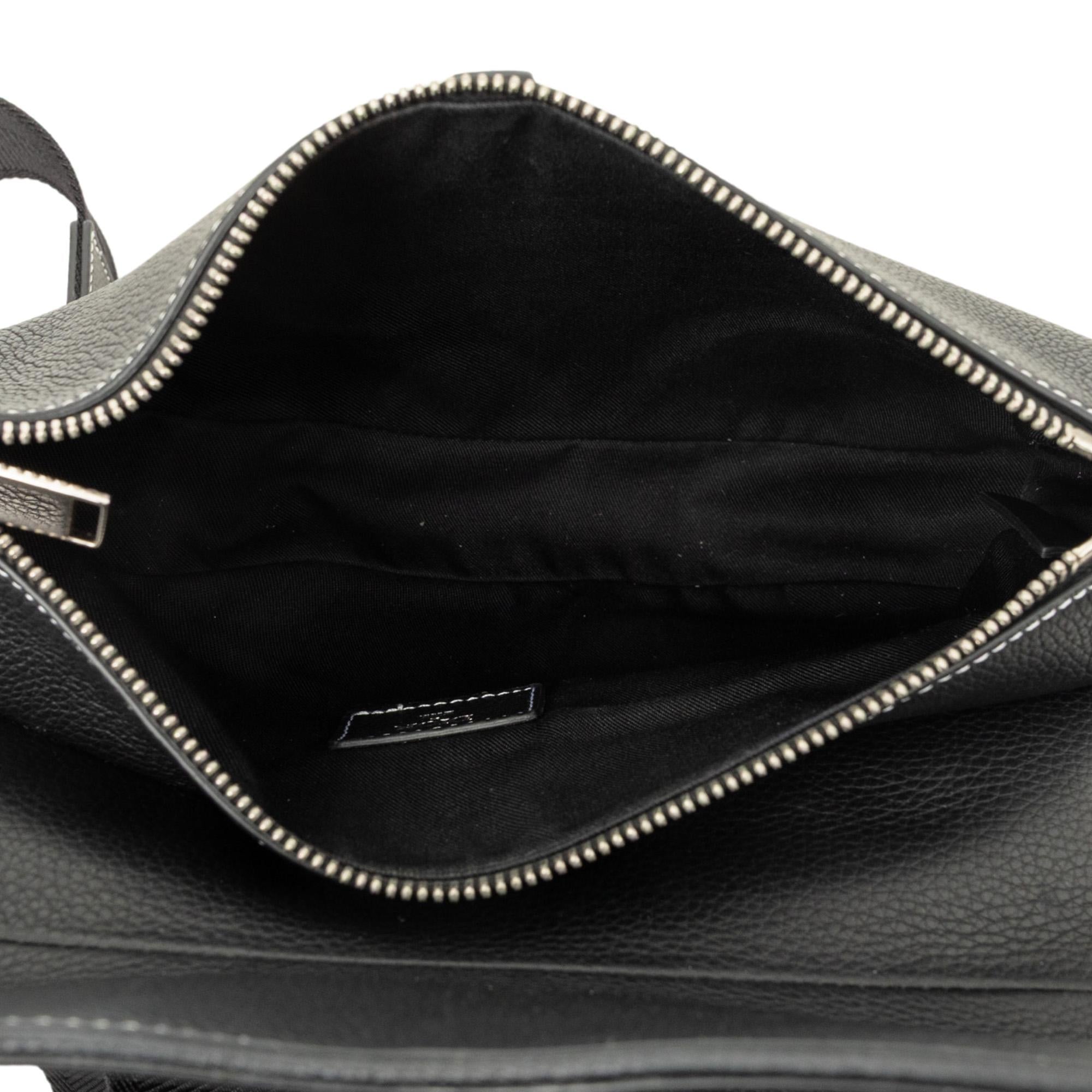 Dior Grained Calfskin Saddle Crossbody