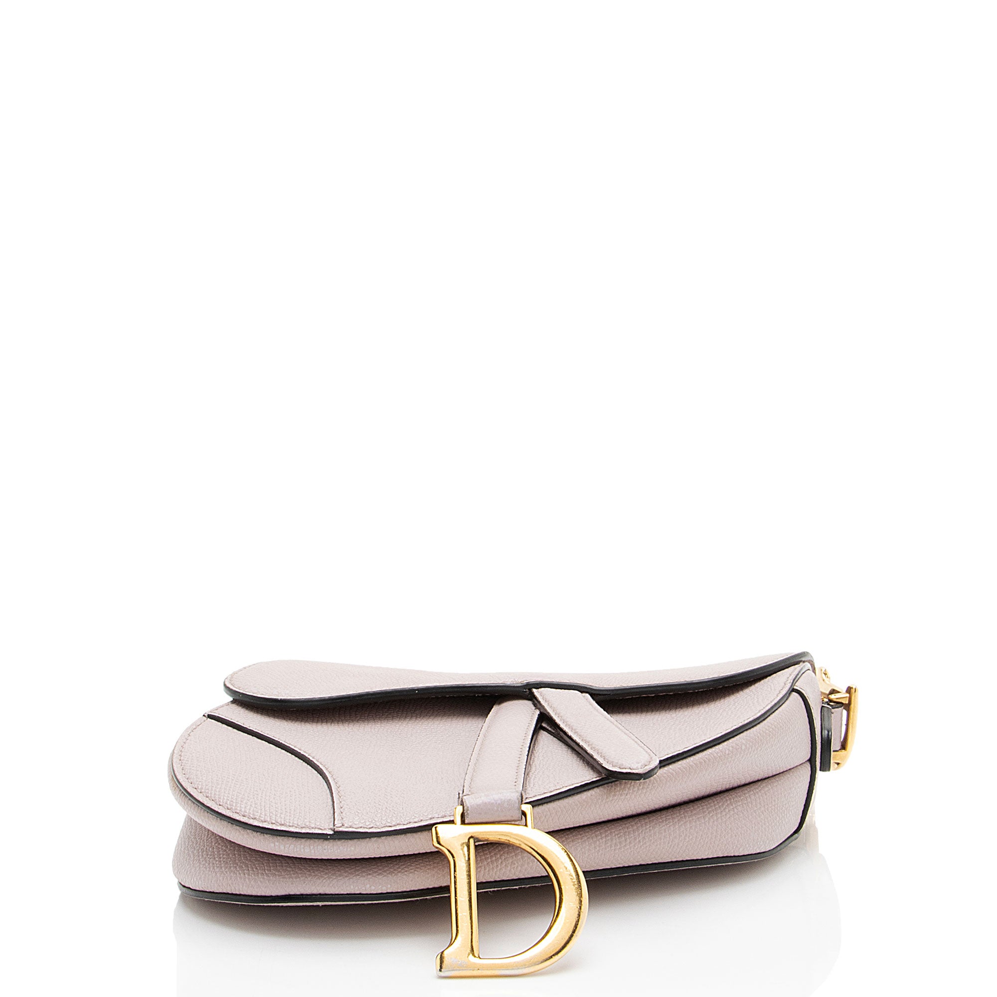 Dior Grained Calfskin Saddle Mini Bag