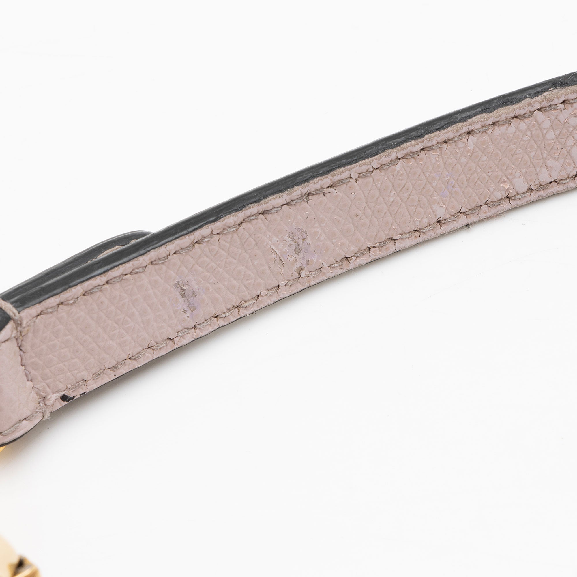 Dior Grained Calfskin Saddle Mini Bag