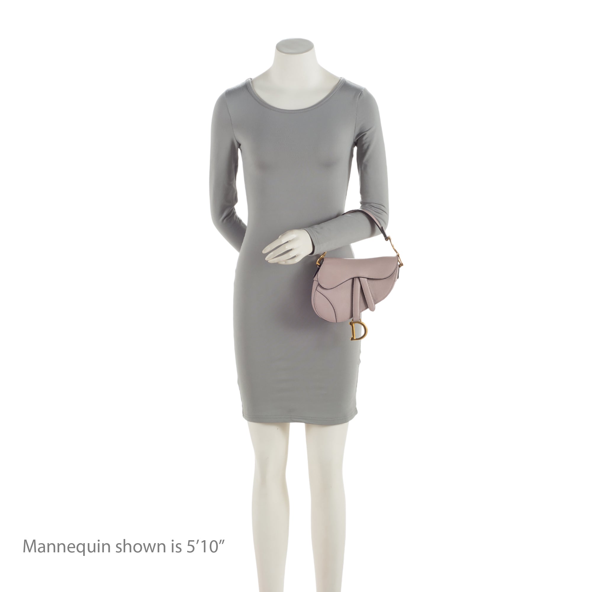 Dior Grained Calfskin Saddle Mini Bag