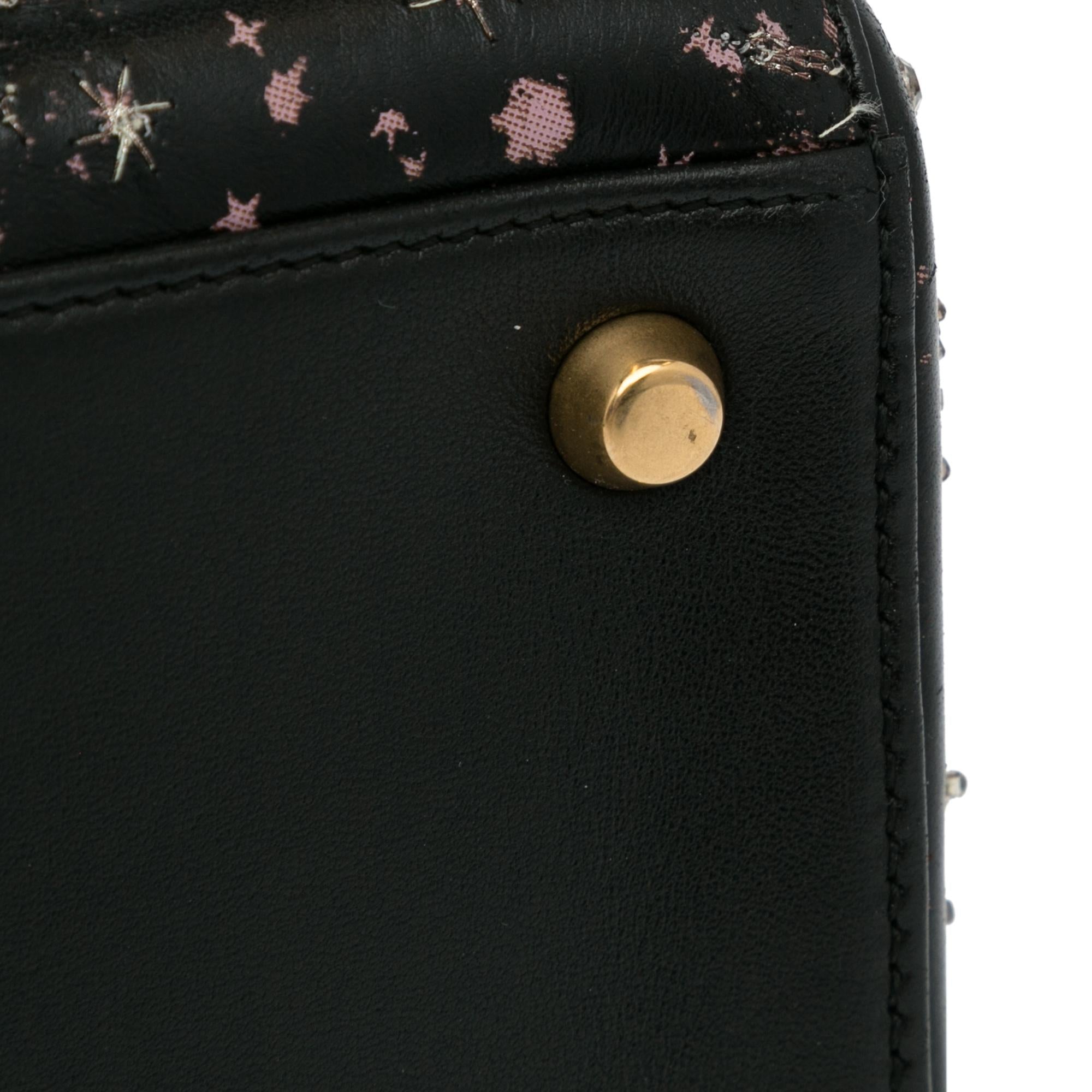 Dior I Feel Blue Mini Lady Dior (SHG-R5tc39)