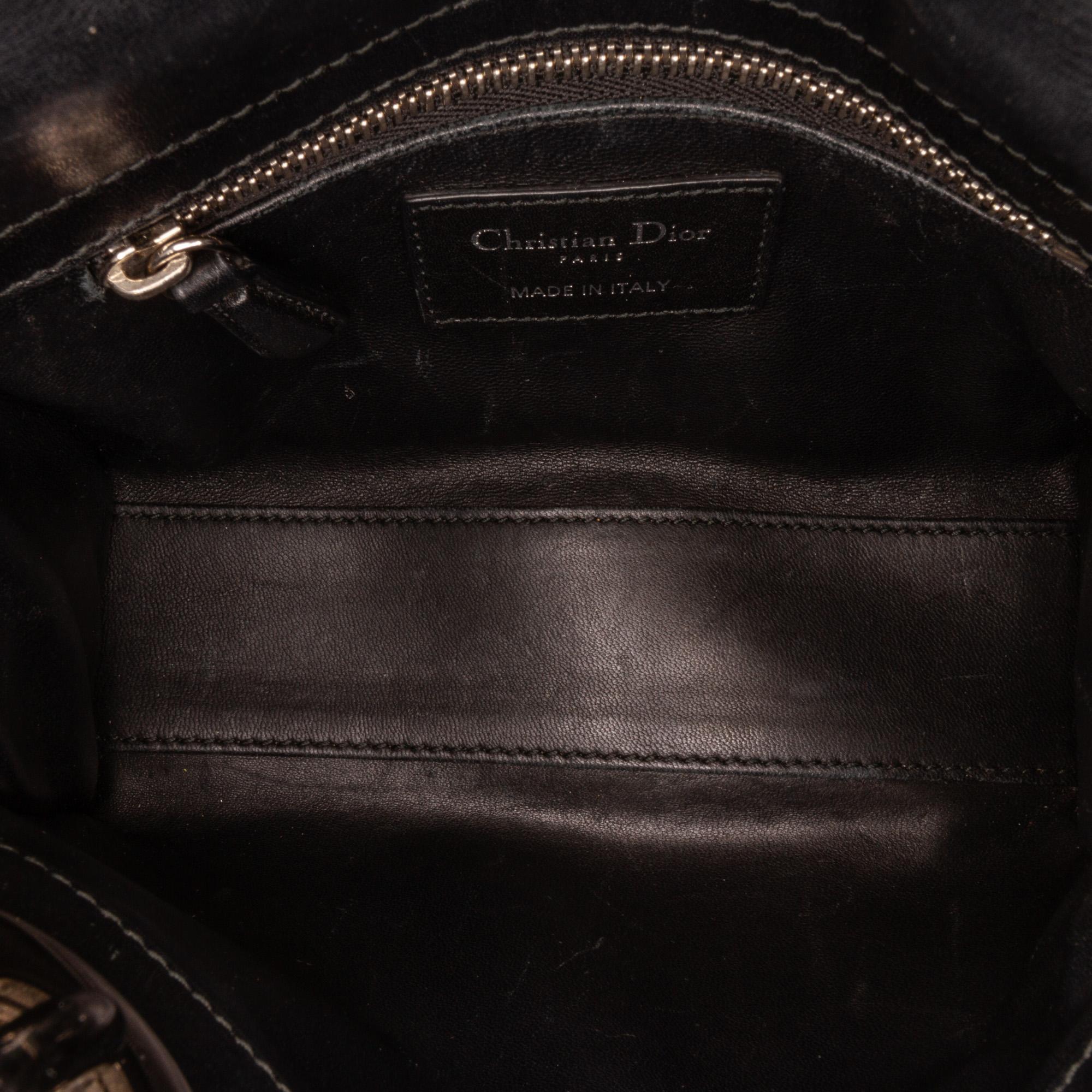 Dior Lady Dior Flower Embroidered Bag (SHG-CjtZbT)