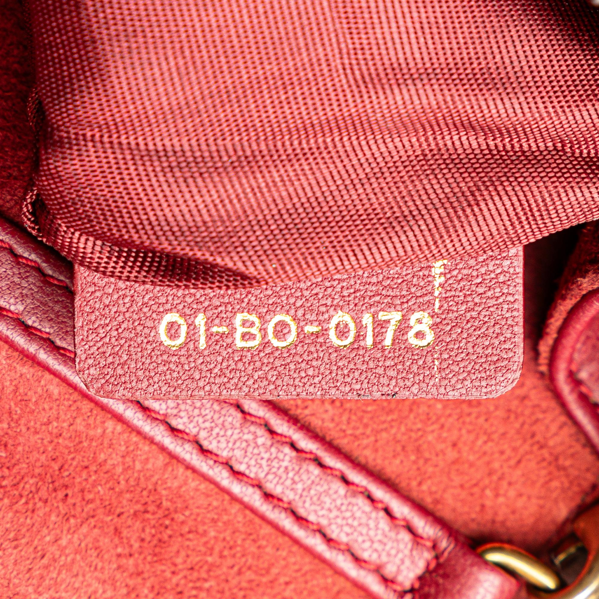 Dior Lambskin Cannage DiorAddict Wallet on Chain (SHG-ZucAi9)