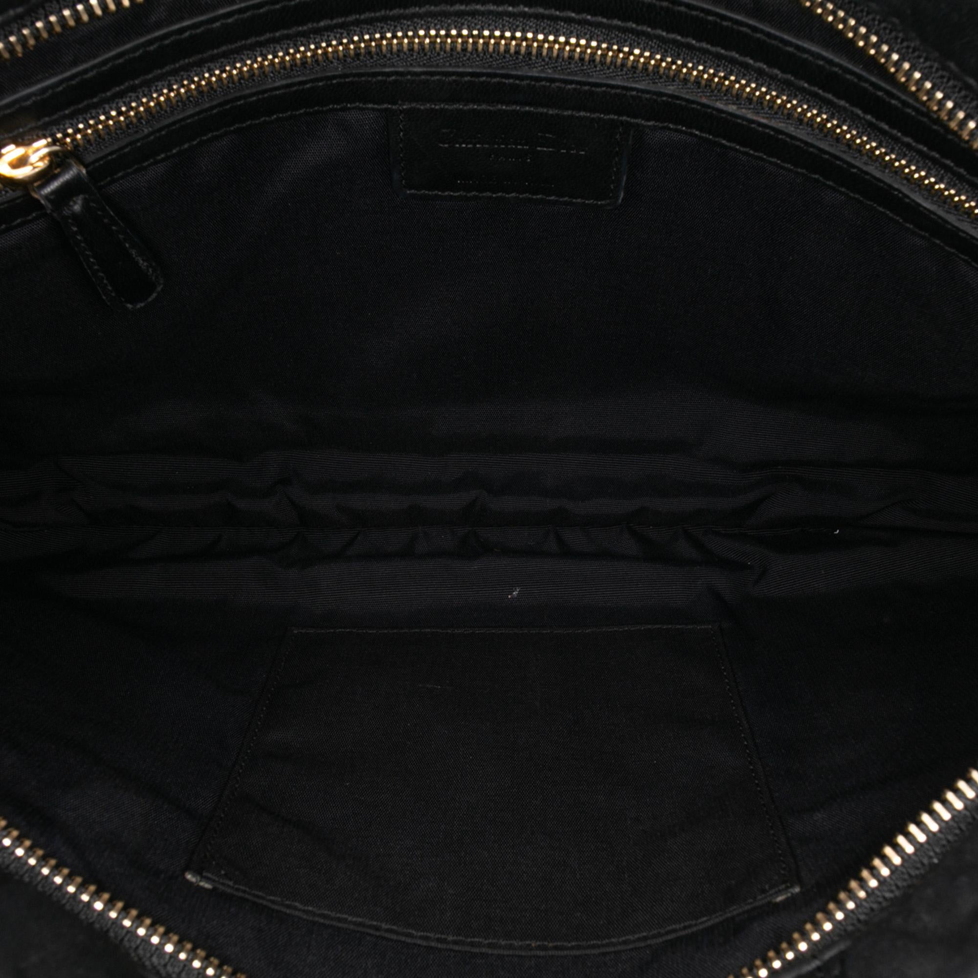 Dior Lambskin Cannage Lady Dior Clutch