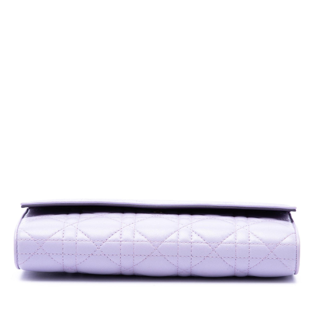 Dior Lambskin Cannage Lady Dior Wallet On Chain