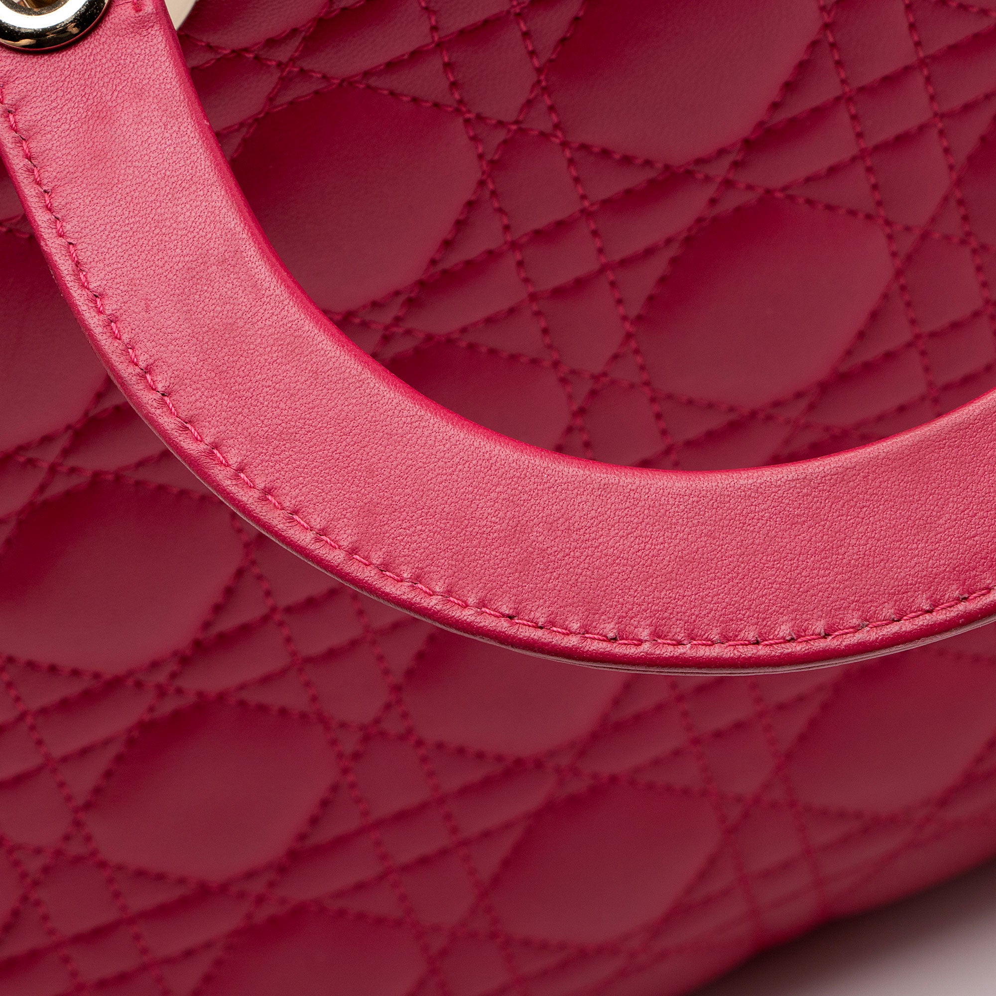 Dior Lambskin Lady Dior Large Tote (SHF-OVsaOG)
