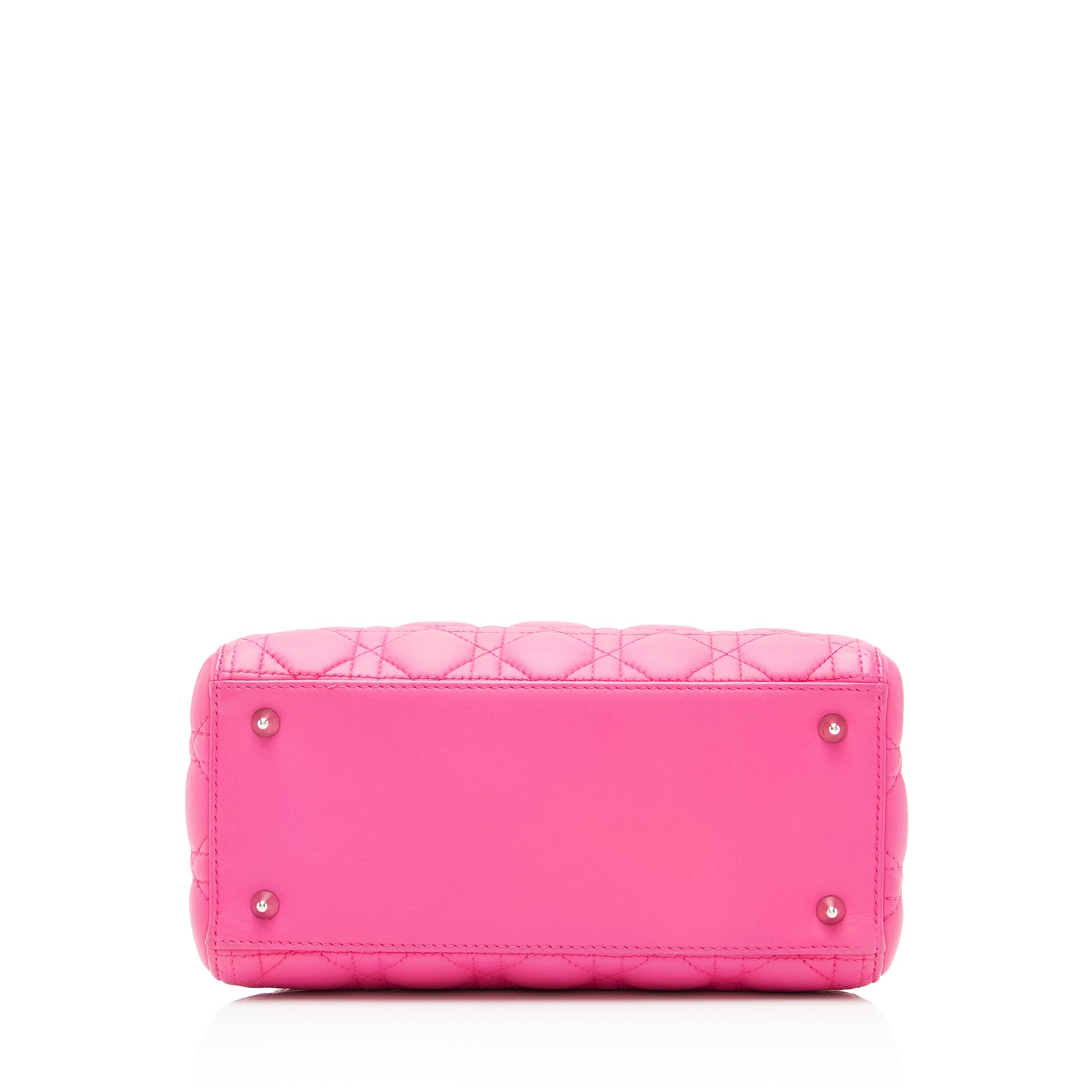 Dior Lambskin Lady Dior Medium Tote (SHF-uBEc2G)