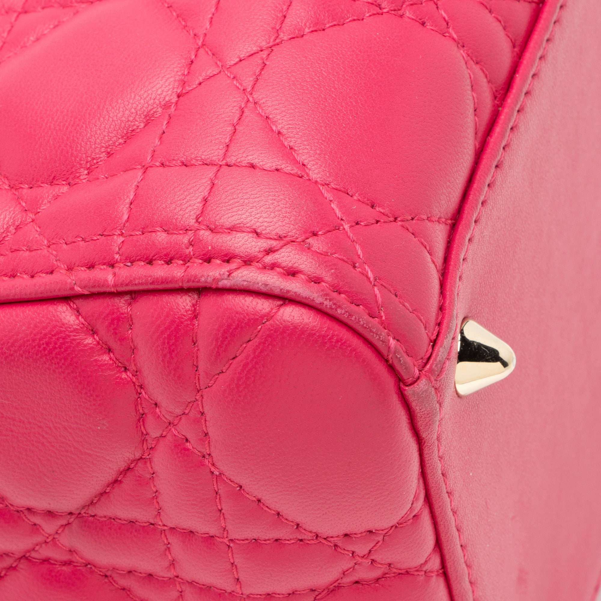 Dior Lambskin Lady Dior Medium Tote (SHF-i1fx7x)