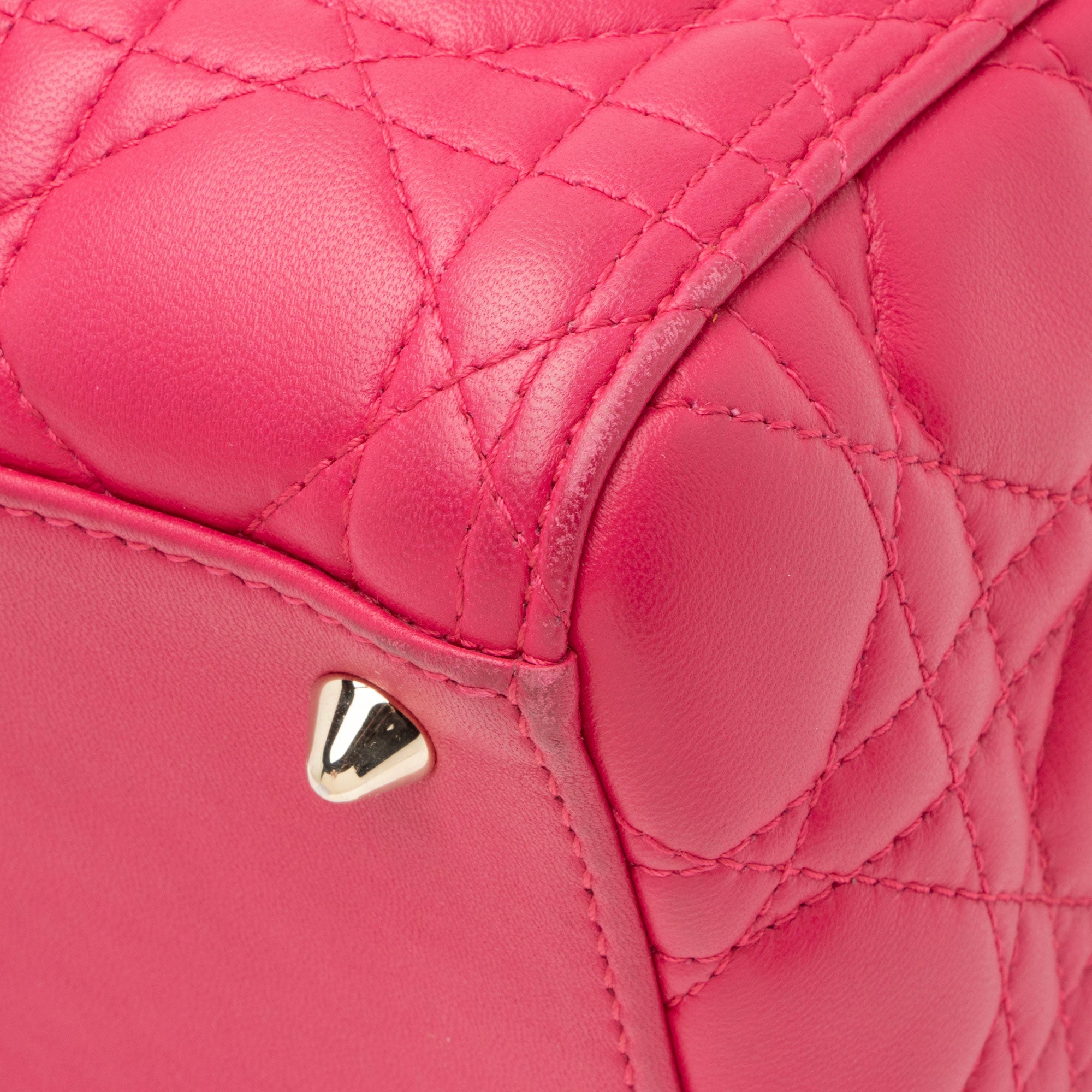 Dior Lambskin Lady Dior Medium Tote (SHF-i1fx7x)