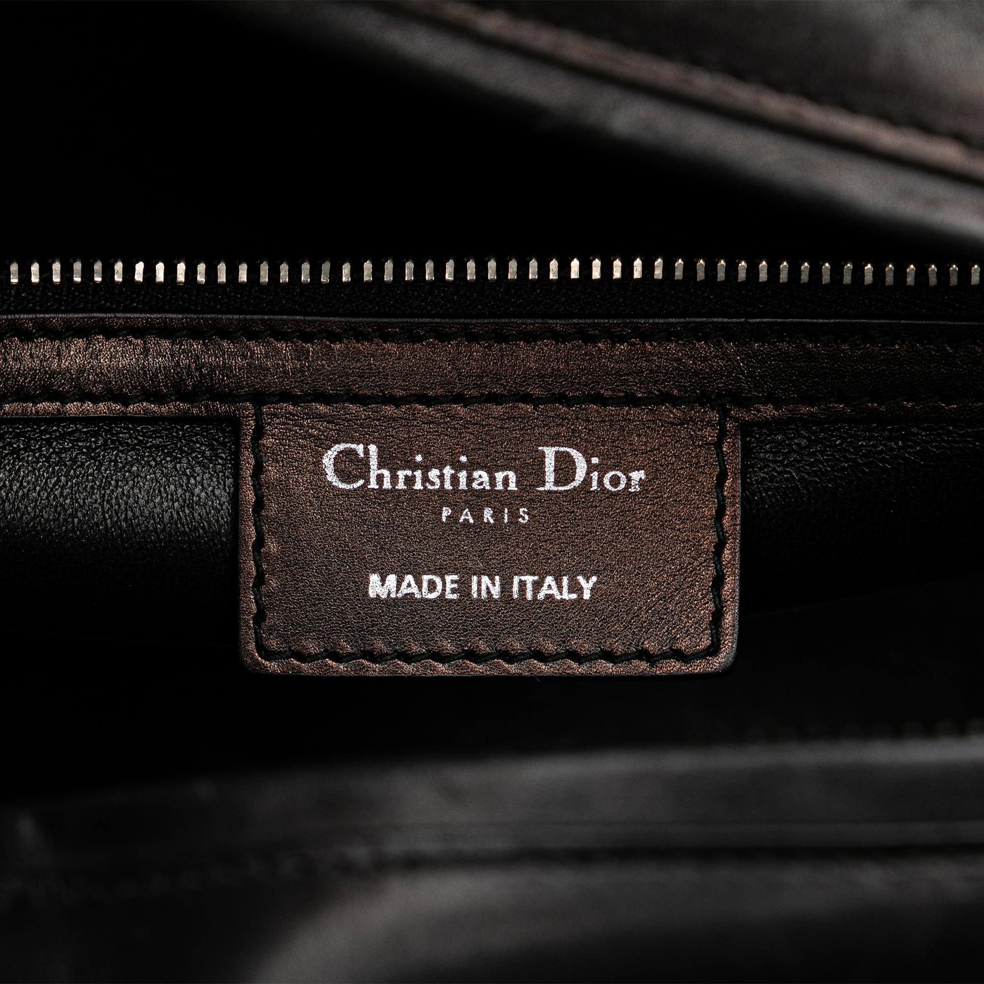 Dior Large Calfskin Lady Dior Pocket Tote (SHG-9lPkpK)