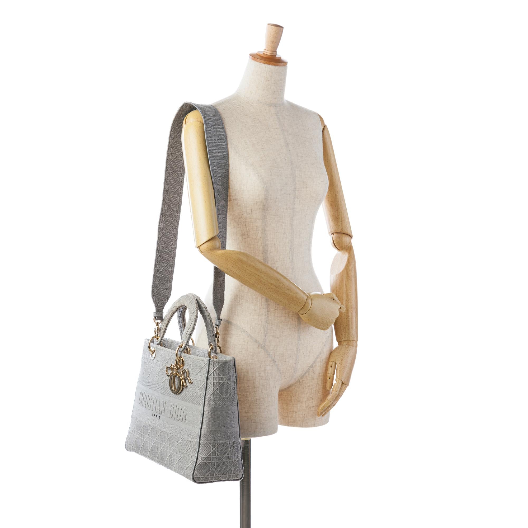 Dior Large Cannage Lady D-Lite
