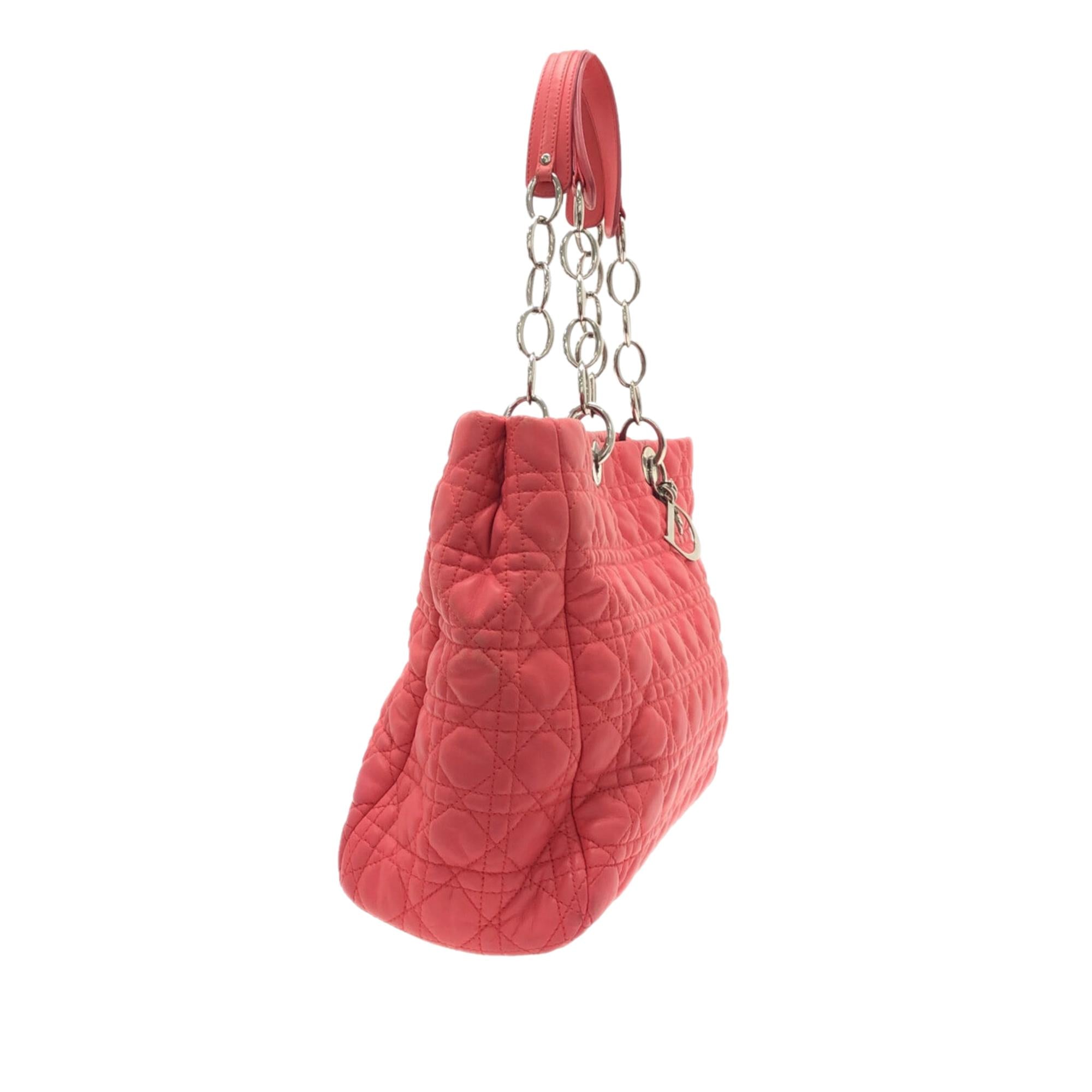 Dior Large Cannage Lady Dior Soft Tote (SHG-UyTHcV)