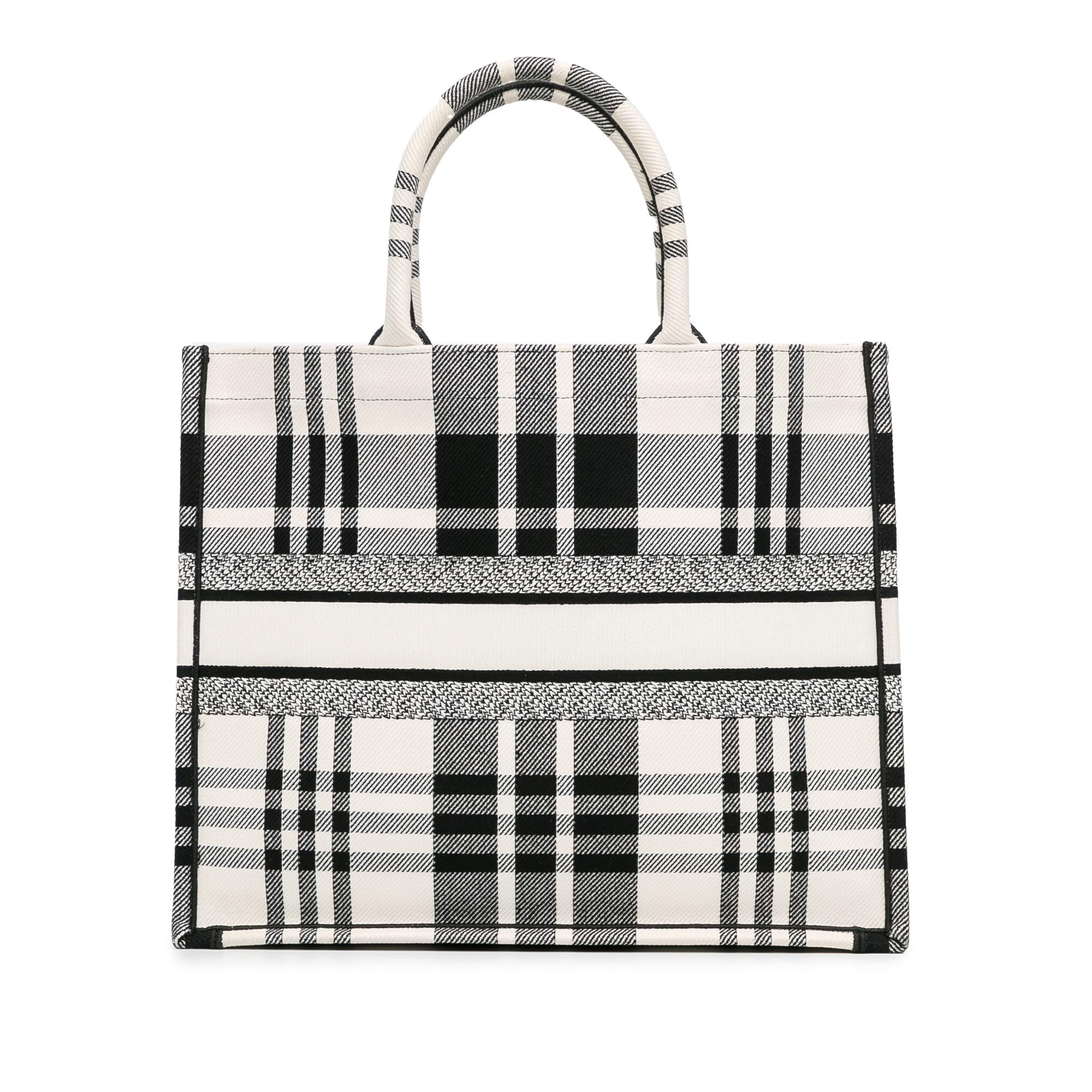 Dior Large Check'n'Dior Book Tote (SHG-ZkMe5m)
