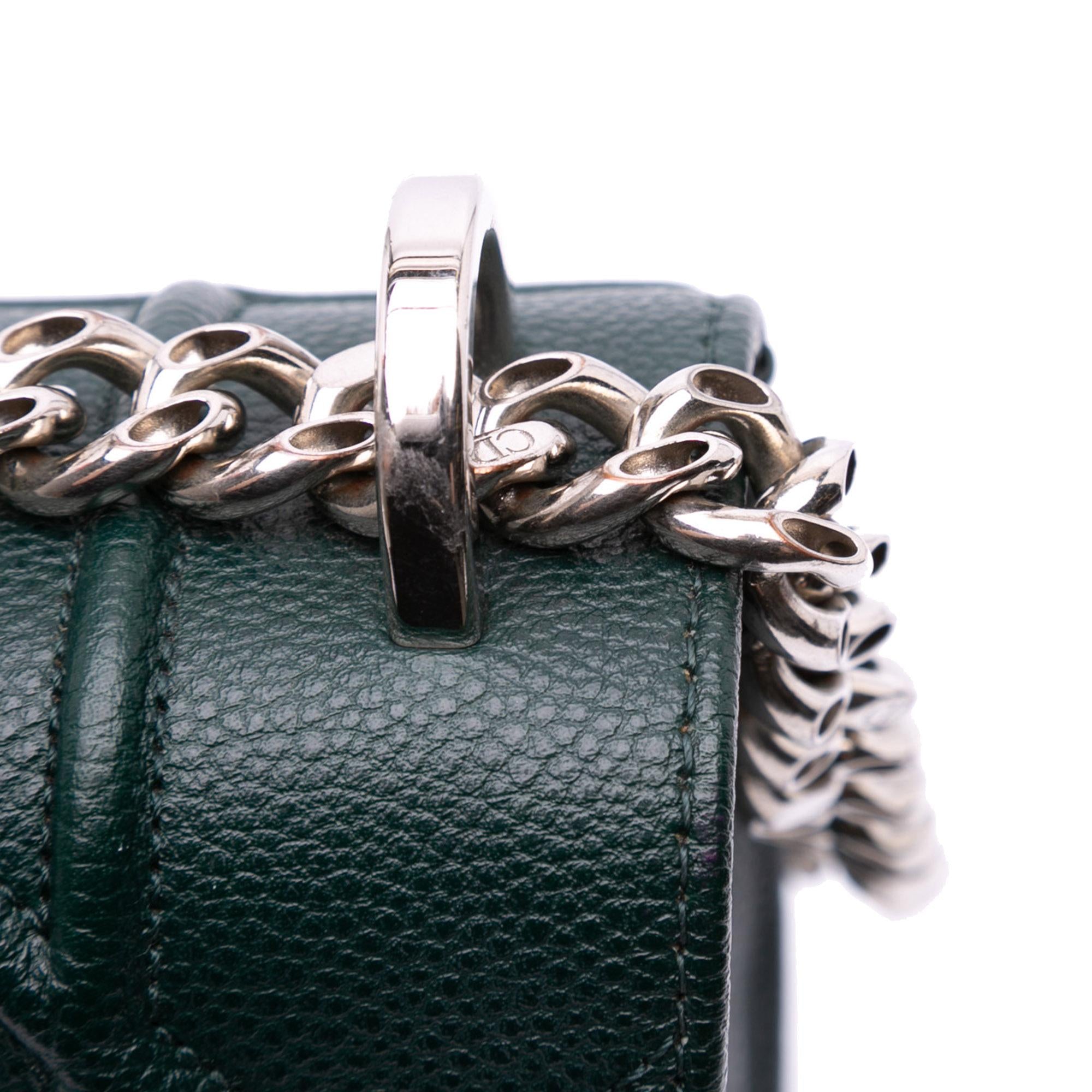Dior Large Grained Calfskin Diorama Flap