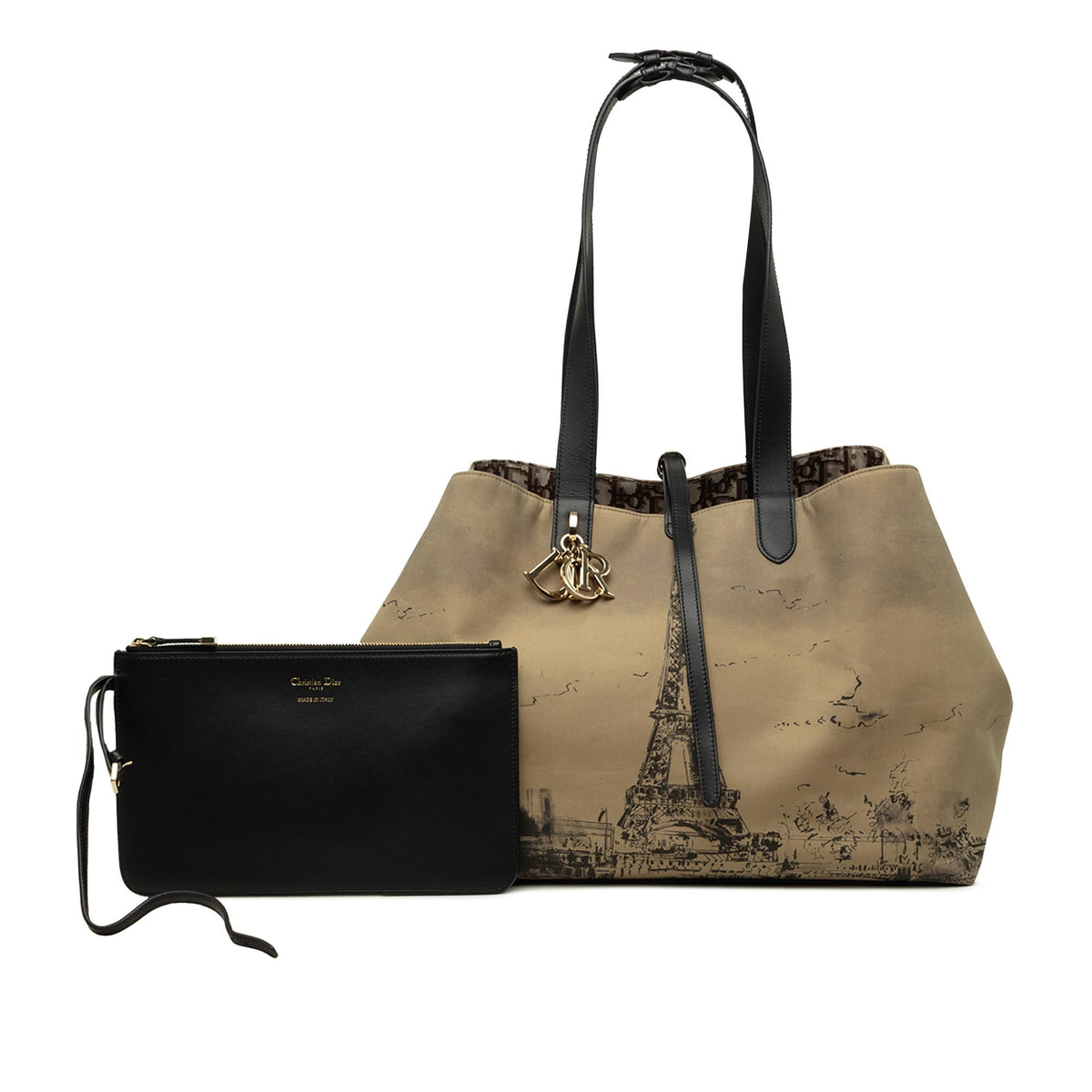 Dior Large Nylon Eiffel Tower Toujours Tote