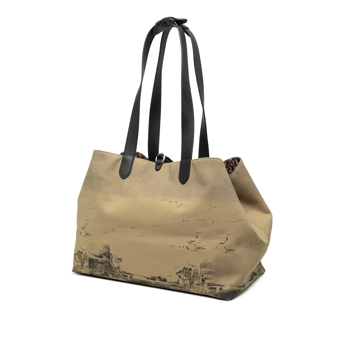 Dior Large Nylon Eiffel Tower Toujours Tote