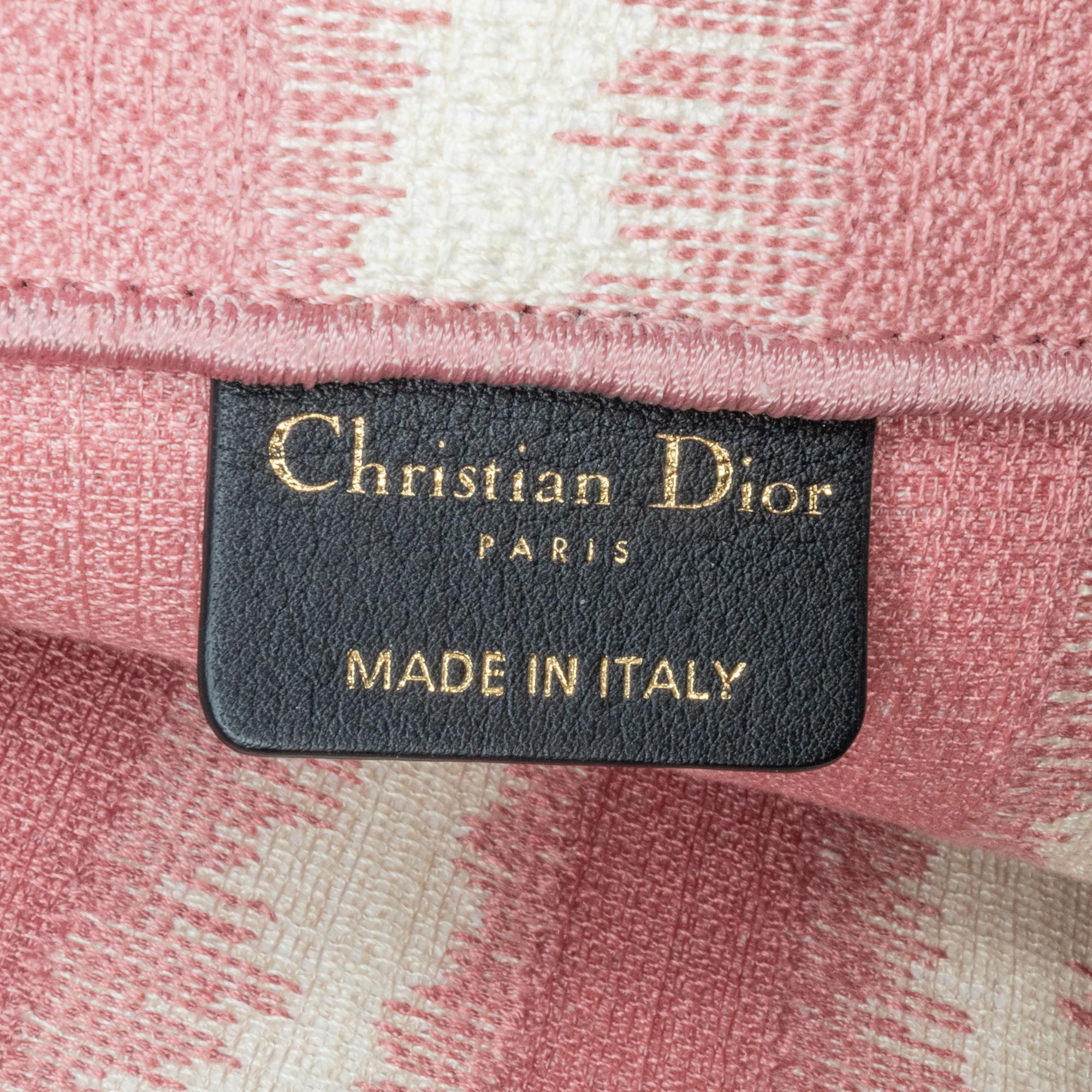 Dior Large Striped Book Tote