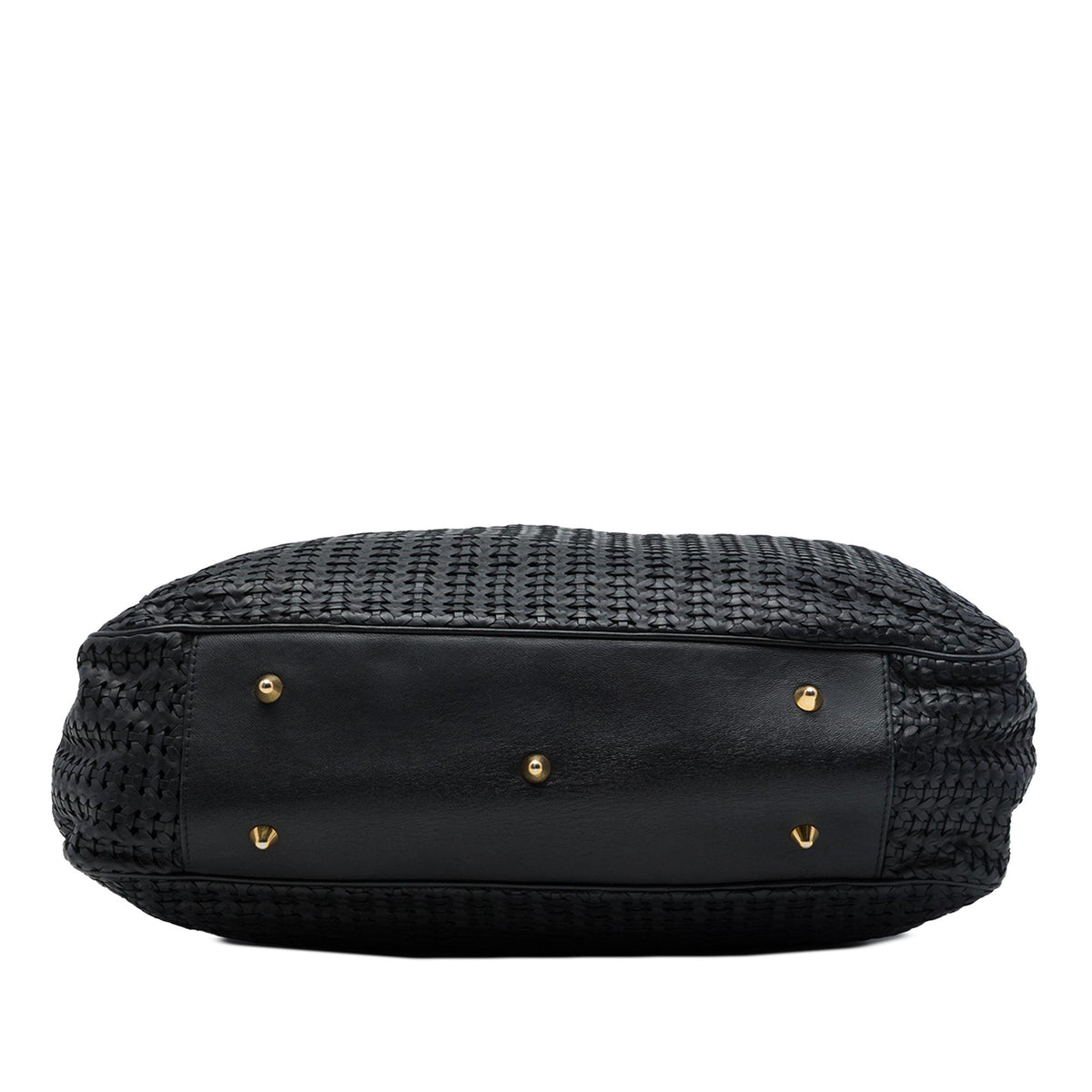 Dior Large Woven Lambskin Lady Dior Soft Shopping Tote